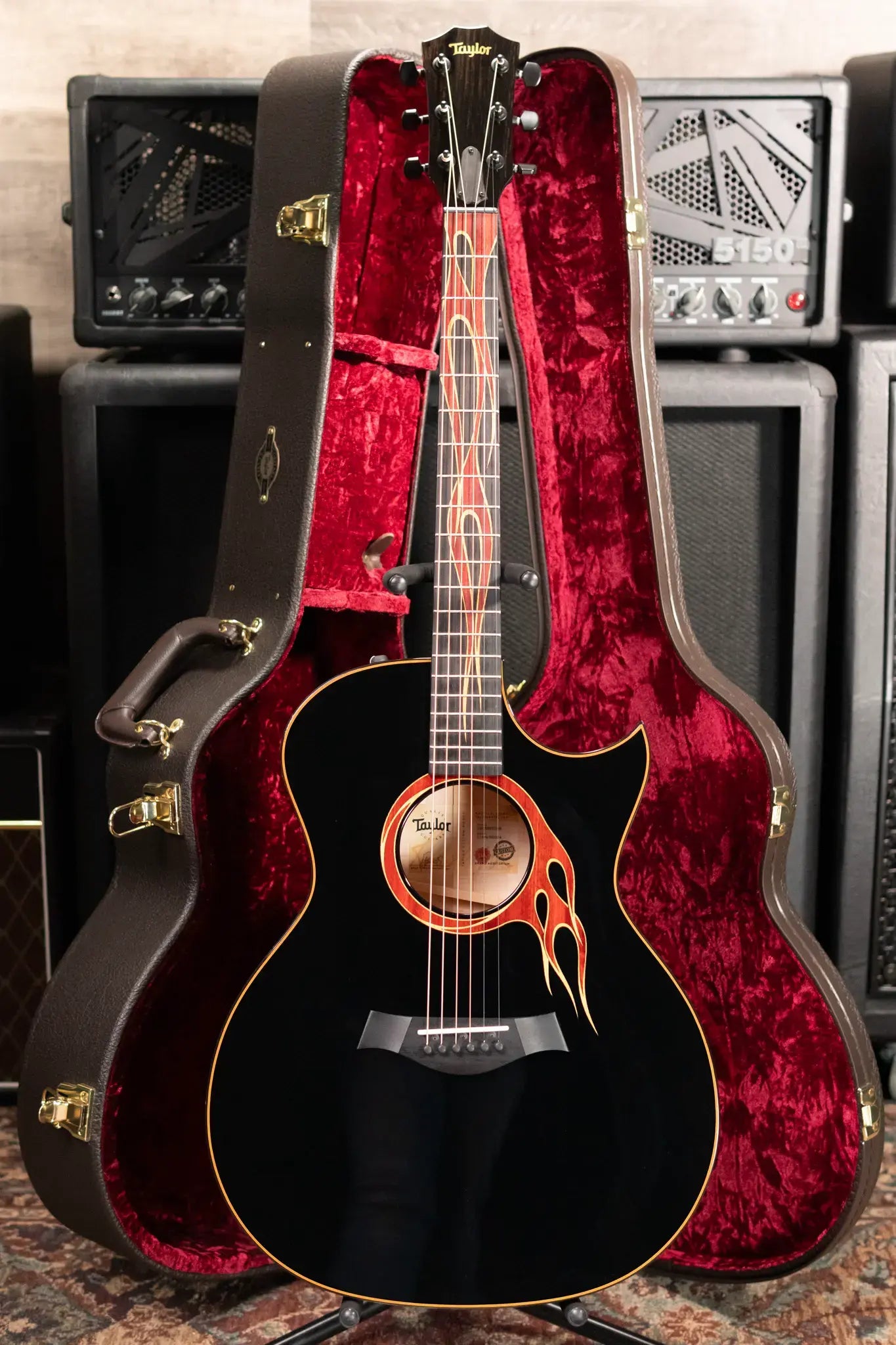 Taylor Custom Shop C14ce Catch Event #34 Grand Auditorium Acoustic/Electric Guitar - Sitka Spruce/Maple with Hardshell Case