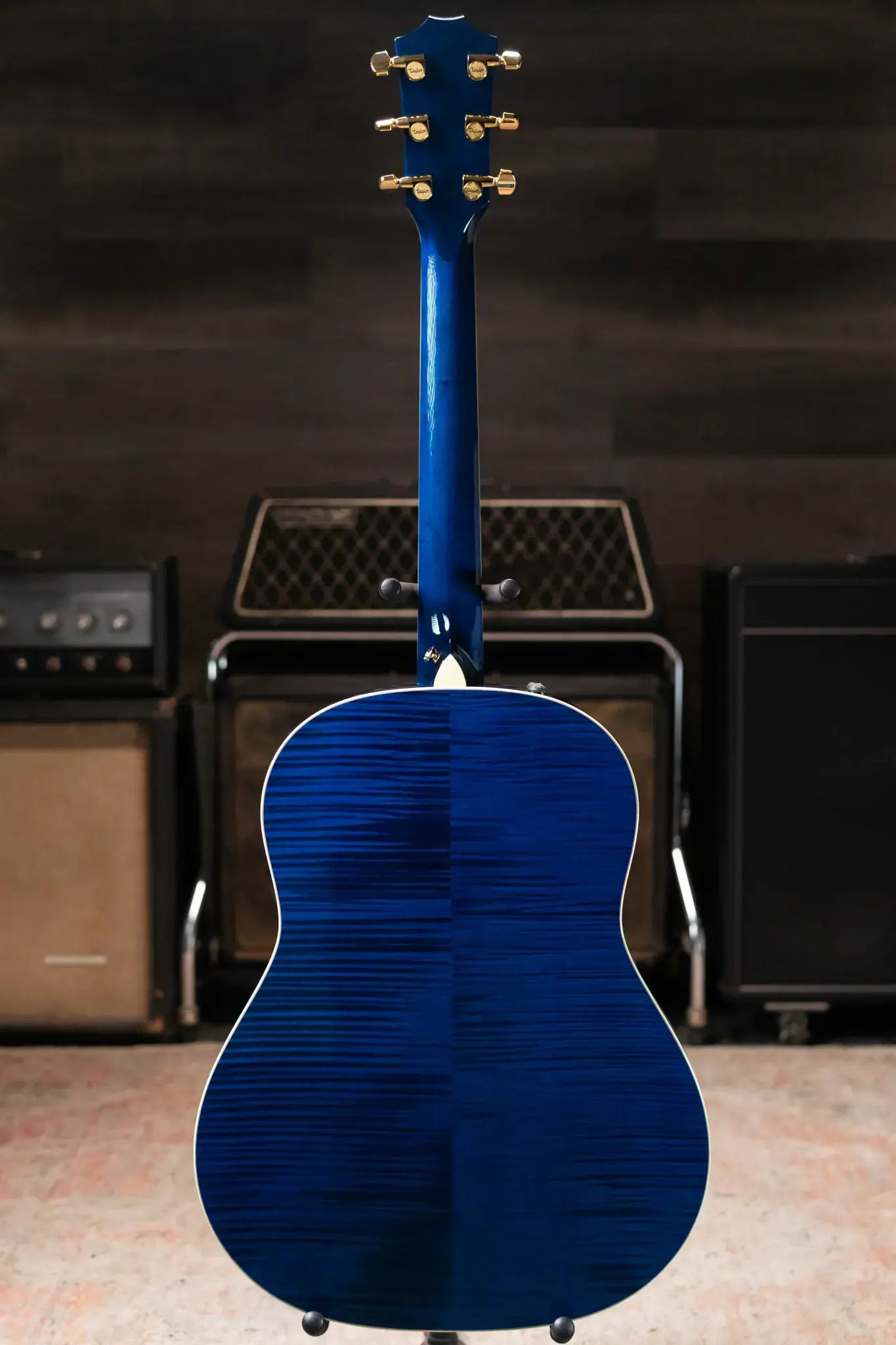 Taylor Custom Shop C17e 2025 Catch Event #41 Grand Pacific Acoustic/Electric Guitar - Living Blue Jewel with Circa 74 Amp and Hardshell Case - Floor Model