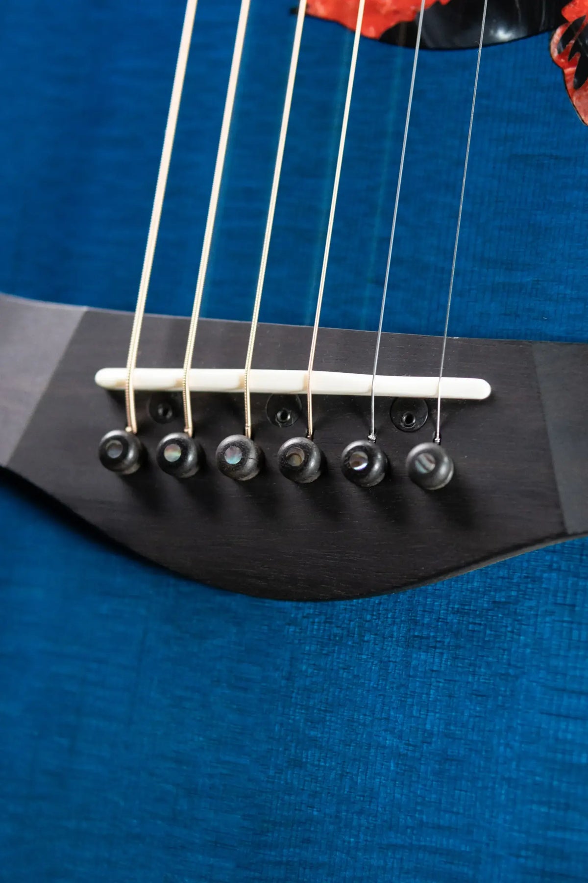 Taylor Custom Shop C17e 2025 Catch Event #41 Grand Pacific Acoustic/Electric Guitar - Living Blue Jewel with Circa 74 Amp and Hardshell Case - Floor Model