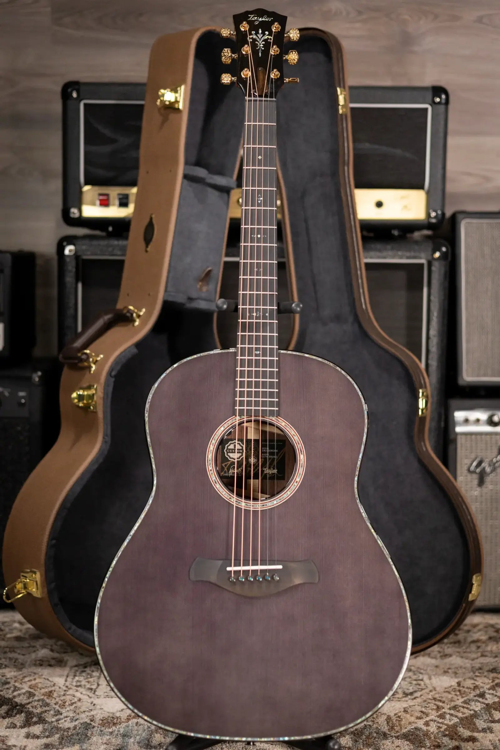 Taylor Custom Shop C17e B6040 2026 Catch Custom #40 Gold Label Grand Pacific Acoustic/Electric Guitar with Hardshell Case