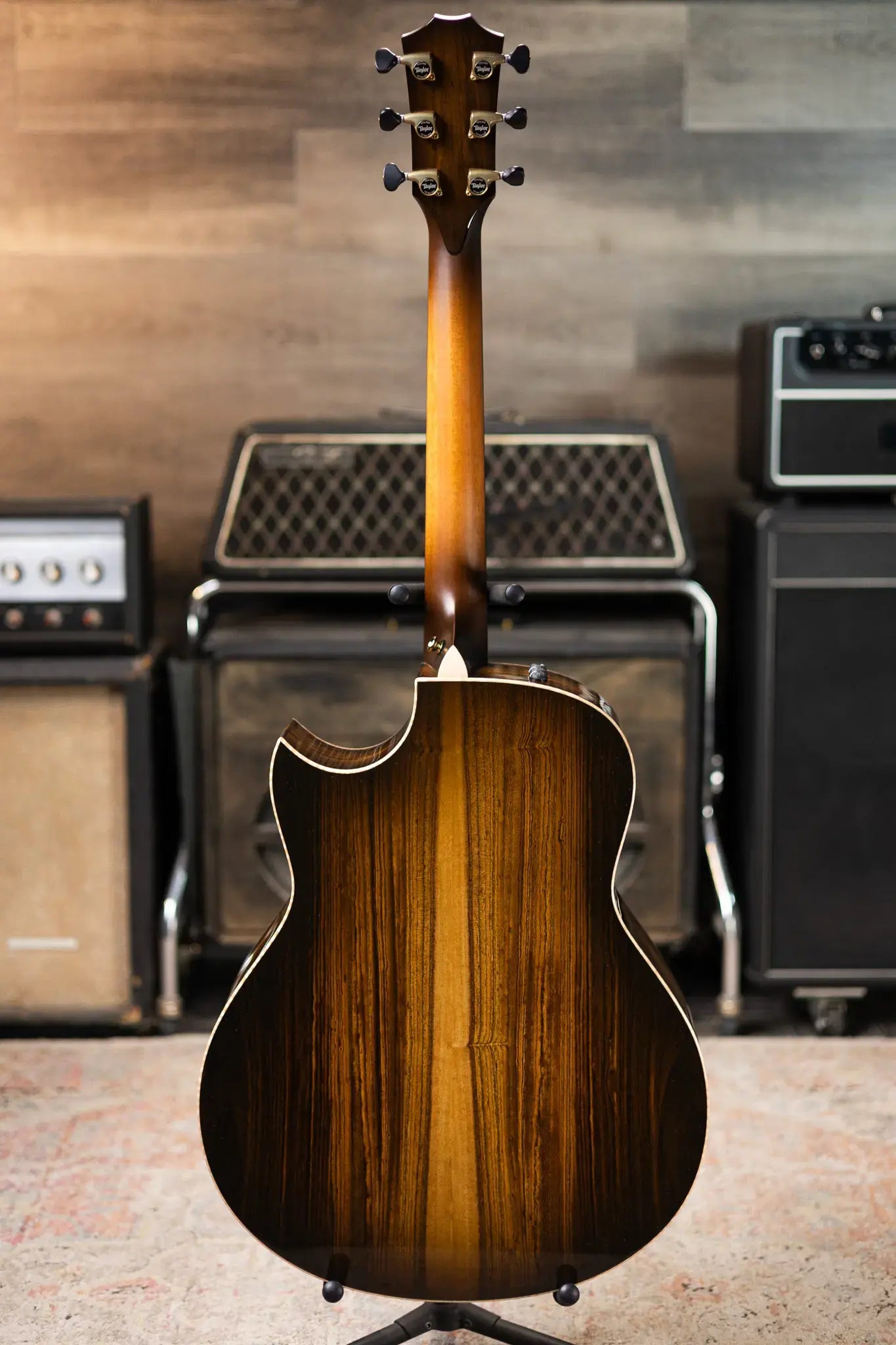 Taylor Custom Shop C18ce B5020 Catch Event #20 Grand Orchestra Acoustic/Electric Guitar - Bocote/Torrefied Sitka with Hardshell Case