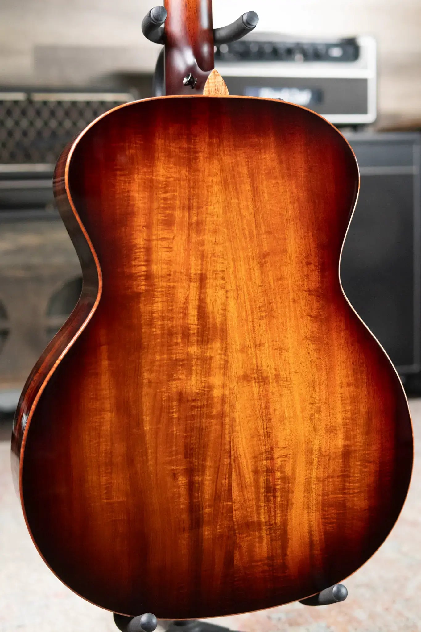 Taylor Custom Shop C24e Grand Auditorium Baritone-8 8-String Acoustic/Electric Guitar - Figured Blackwood with Hardshell Case