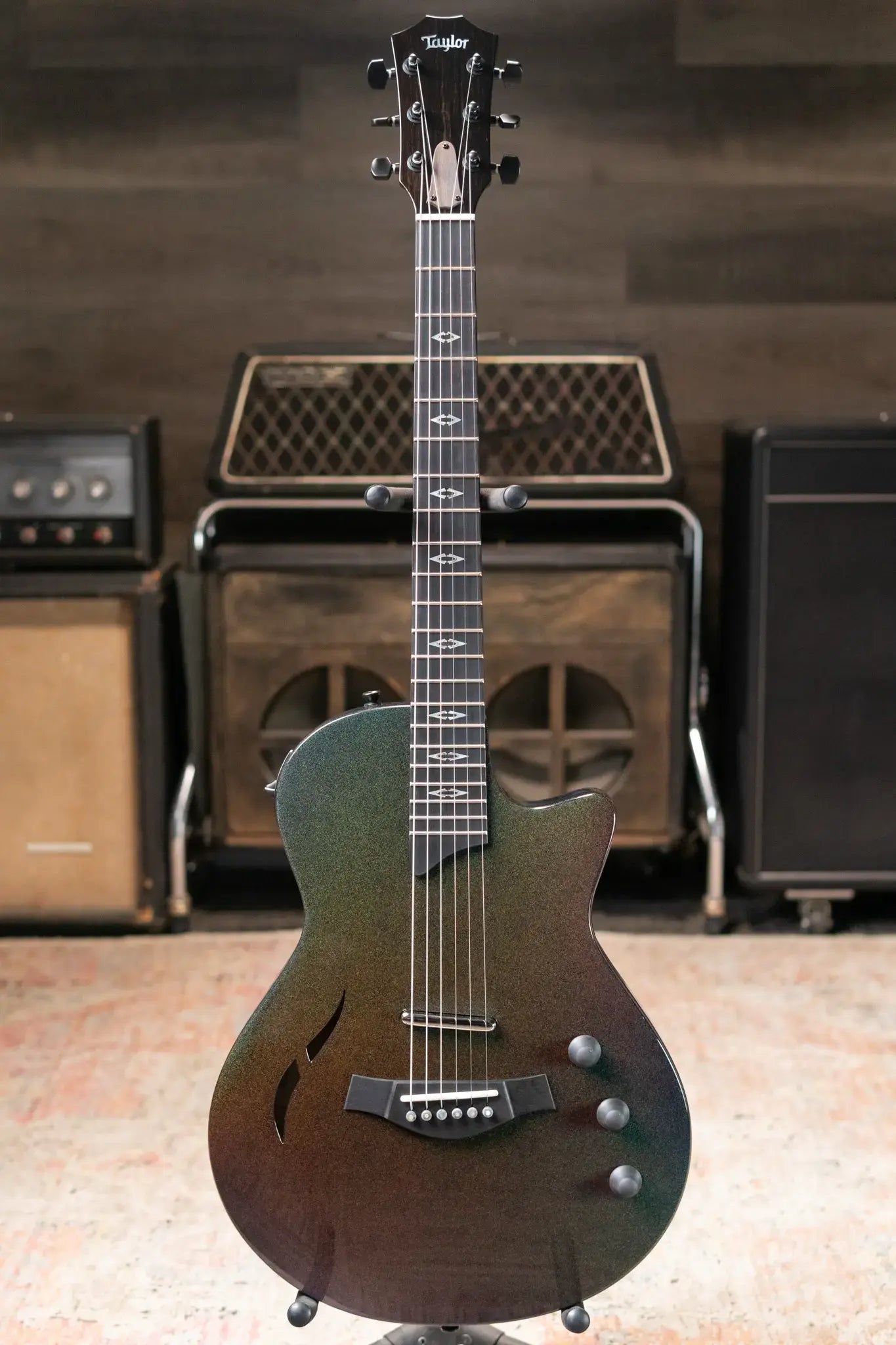 Taylor Custom Shop CT5z B5009 2025 Catch Event #9 Electric Guitar - Holographic Pearl with Hardshell Case
