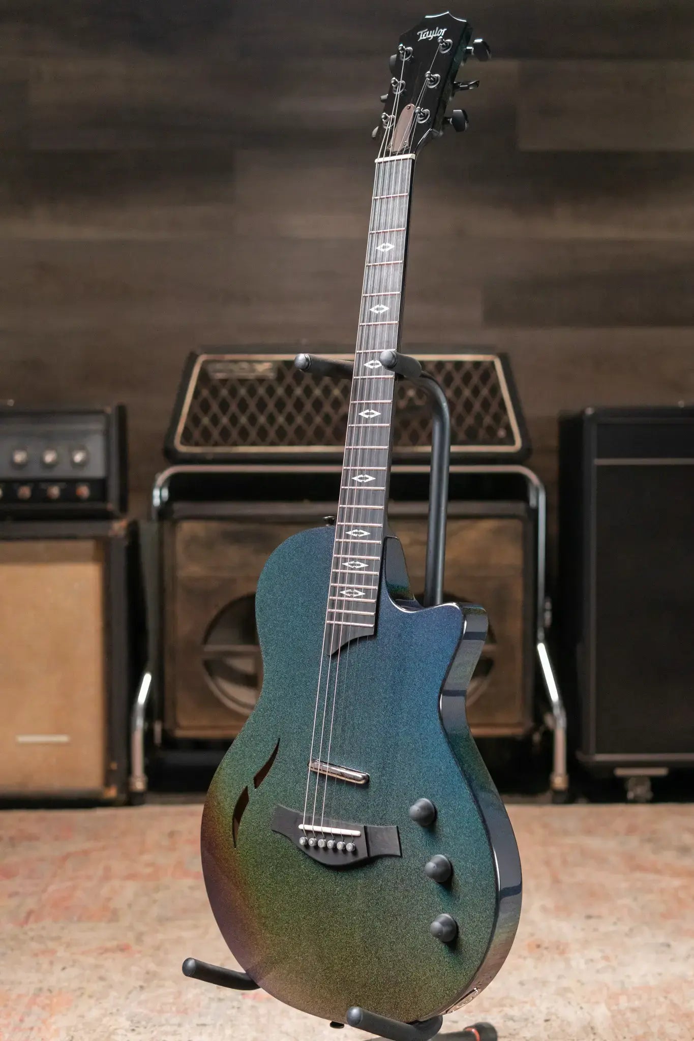 Taylor Custom Shop CT5z B5009 2025 Catch Event #9 Electric Guitar - Holographic Pearl with Hardshell Case