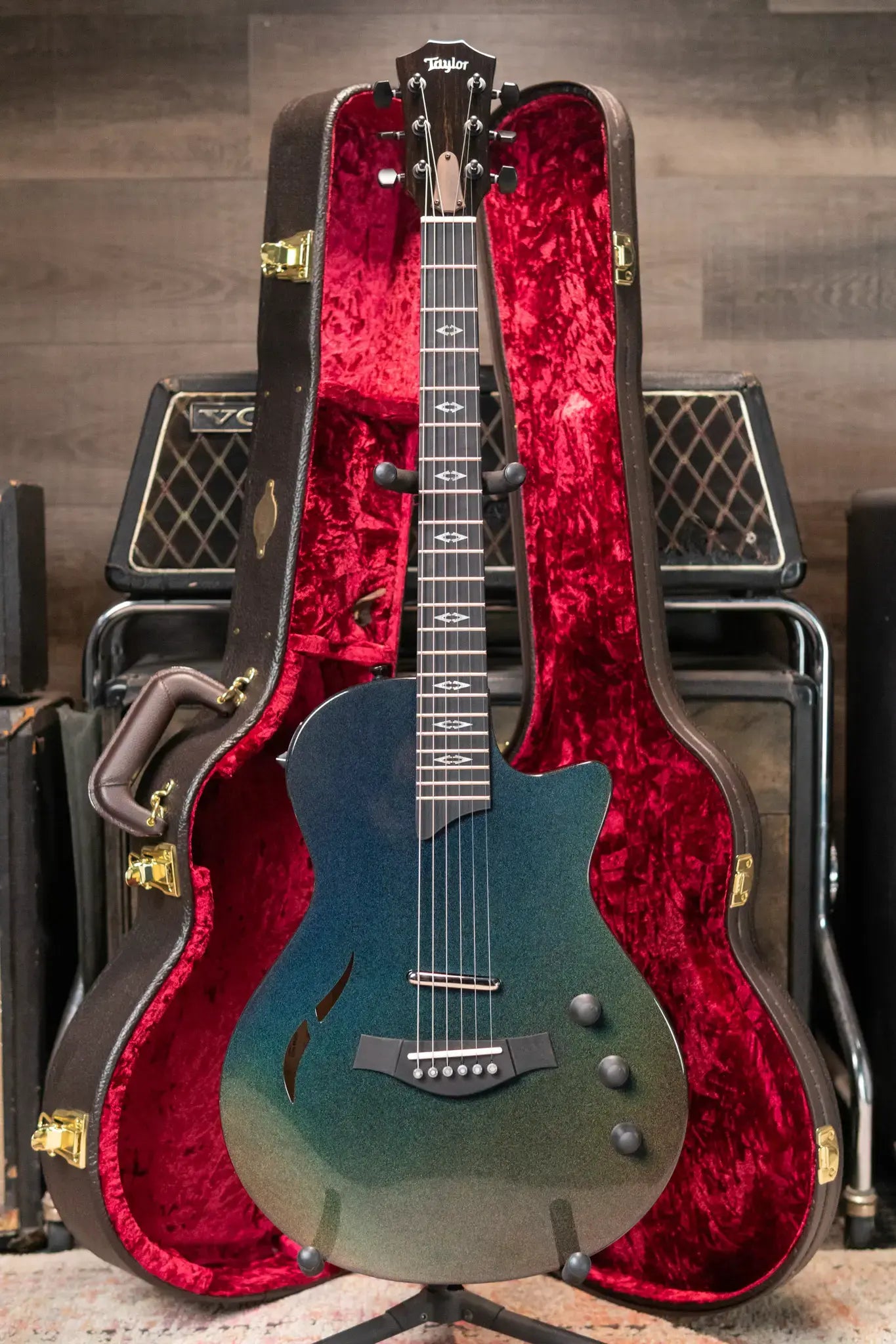 Taylor Custom Shop CT5z B5009 2025 Catch Event #9 Electric Guitar - Holographic Pearl with Hardshell Case