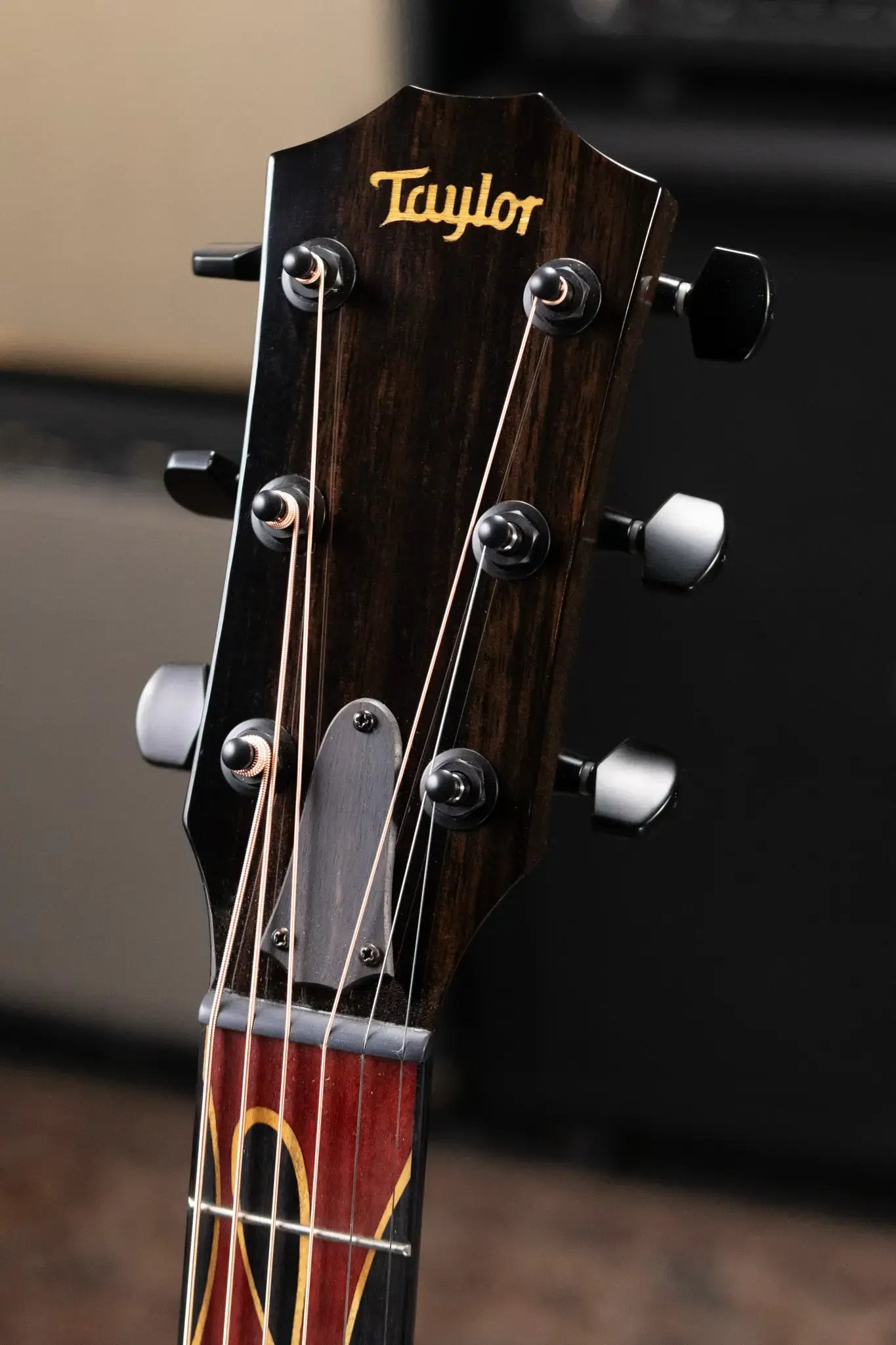 Taylor Custom Shop Grand Auditorium Acoustic/Electric Guitar - Hot Rod Charcoal with Hardshell Case