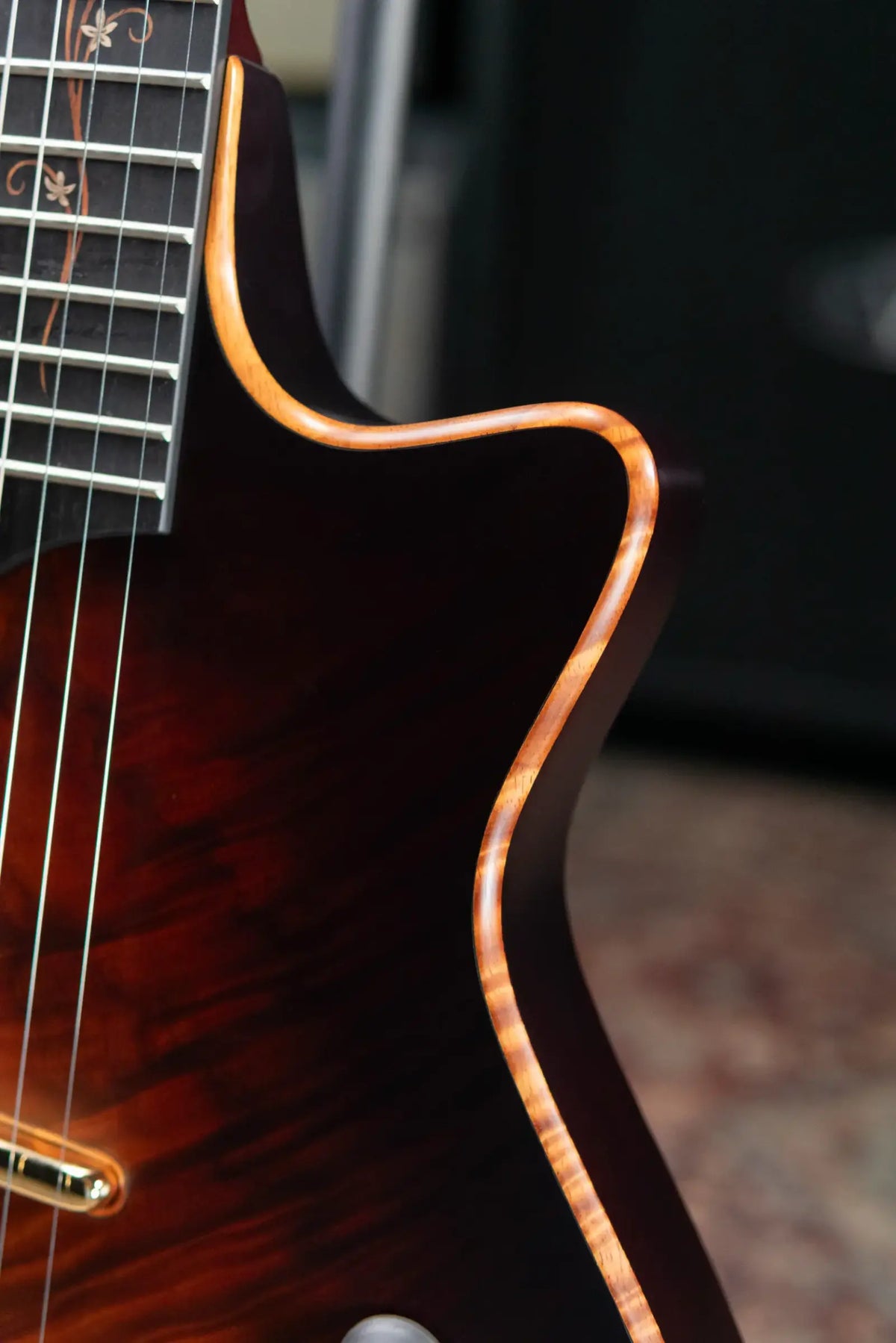 Taylor Custom Shop T5z Custom #C0957 Hawaiian Koa/Shamel Ash Hollow Body Electric Guitar with Hardshell Case