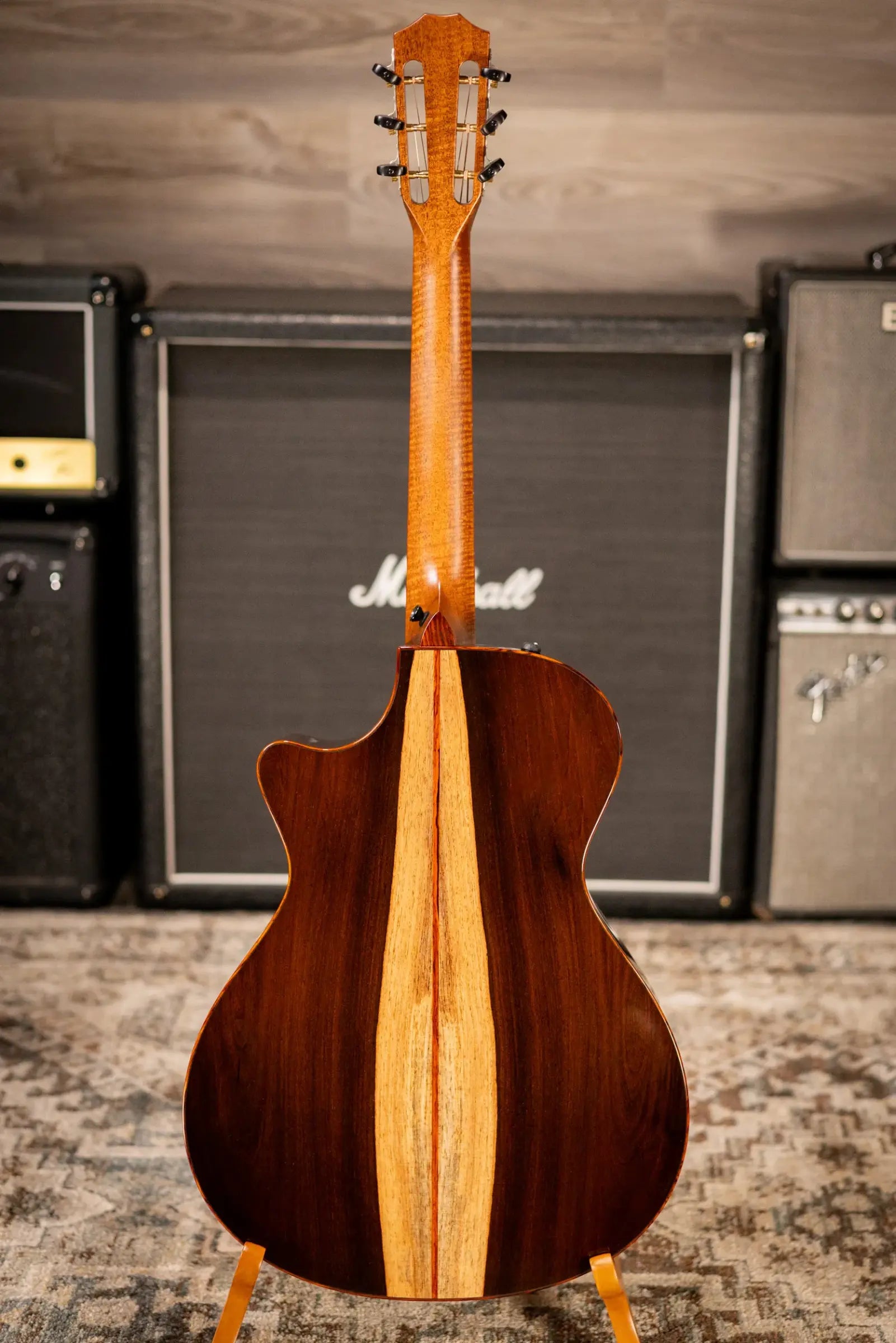 Taylor Custom Shop #13198 12-Fret Grand Concert Acoustic/Electric Guitar - Brazilian Rosewood/Sinker Redwood with Hardshell Case