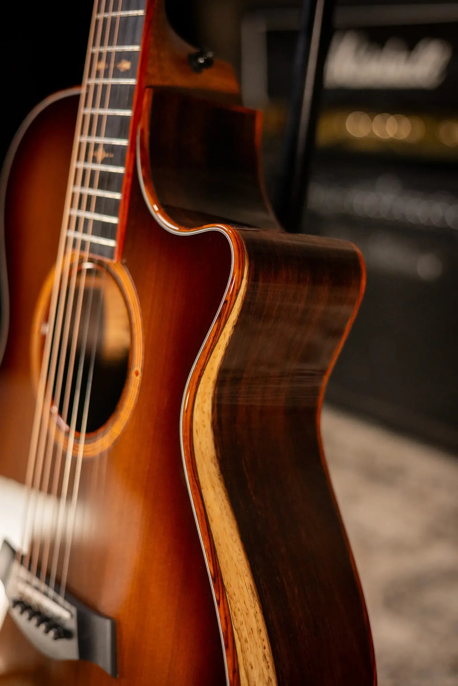 Taylor Custom Shop #13198 12-Fret Grand Concert Acoustic/Electric Guitar - Brazilian Rosewood/Sinker Redwood with Hardshell Case