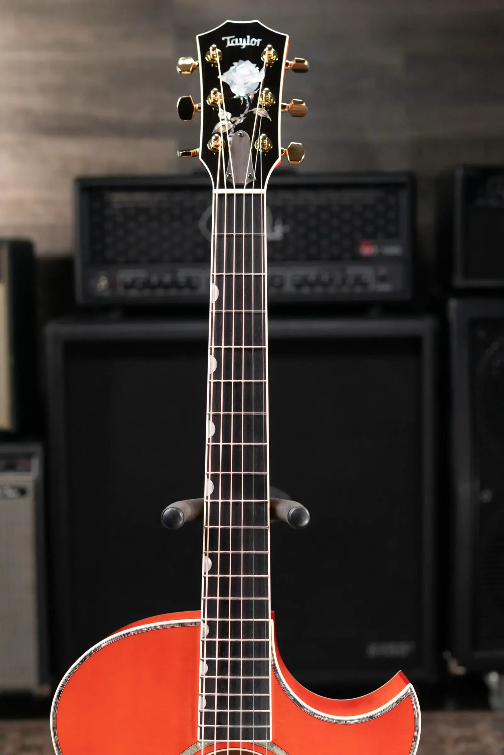 Taylor Doyle Dykes Signature Model Thin Body Grand Auditorium Acoustic/Electric Guitar with Hardshell Case