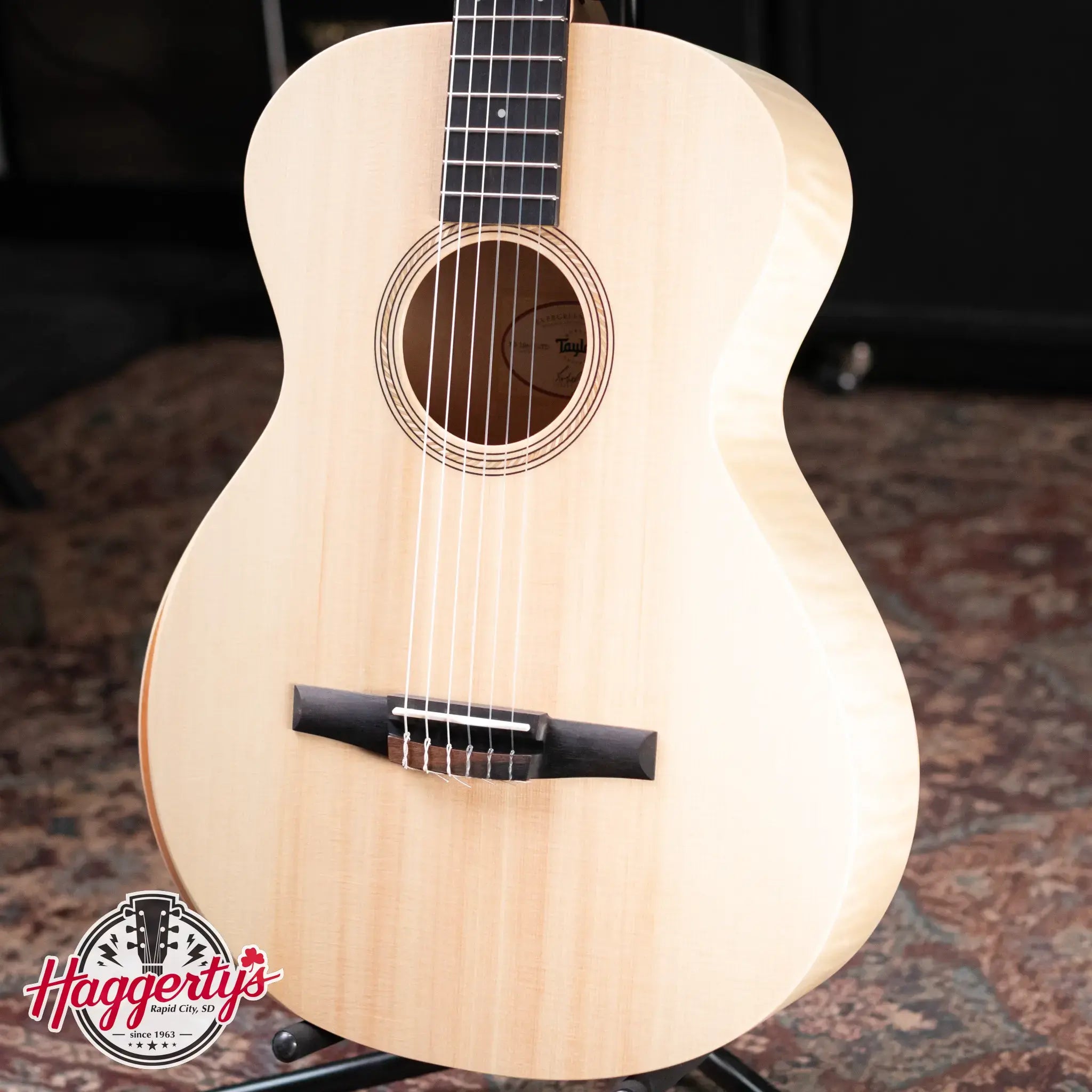 Taylor EG-12e-N LTD Academy Lutz Spruce/Maple Grand Concert Acoustic/Electric Guitar with Gig Bag - Demo