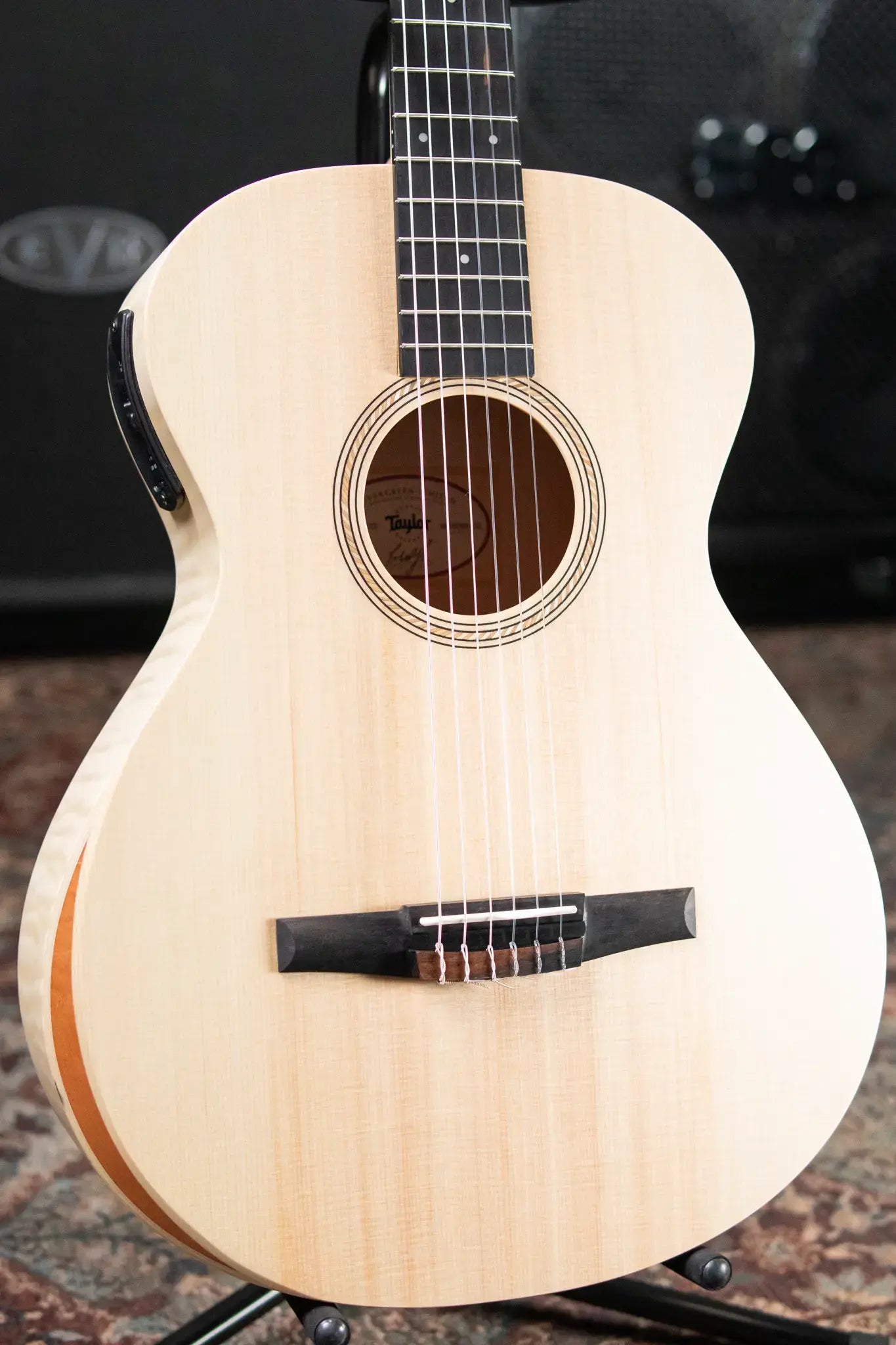 Taylor EG-12e-N LTD Academy Lutz Spruce/Maple Grand Concert Acoustic/Electric Guitar with Gig Bag - Demo