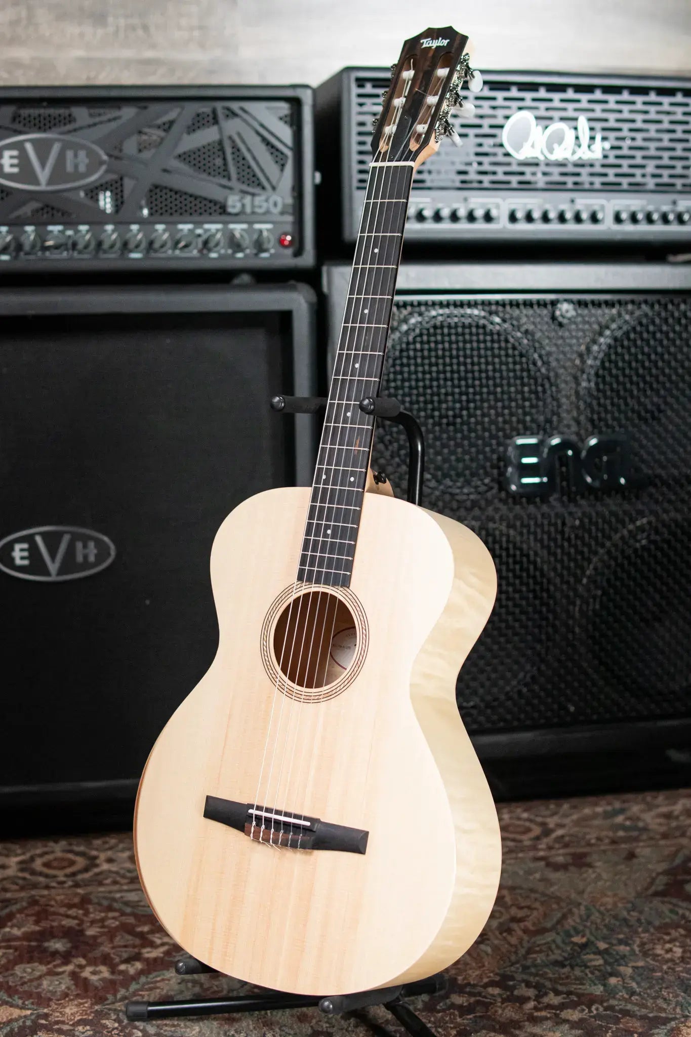 Taylor EG-12e-N LTD Academy Lutz Spruce/Maple Grand Concert Acoustic/Electric Guitar with Gig Bag - Demo