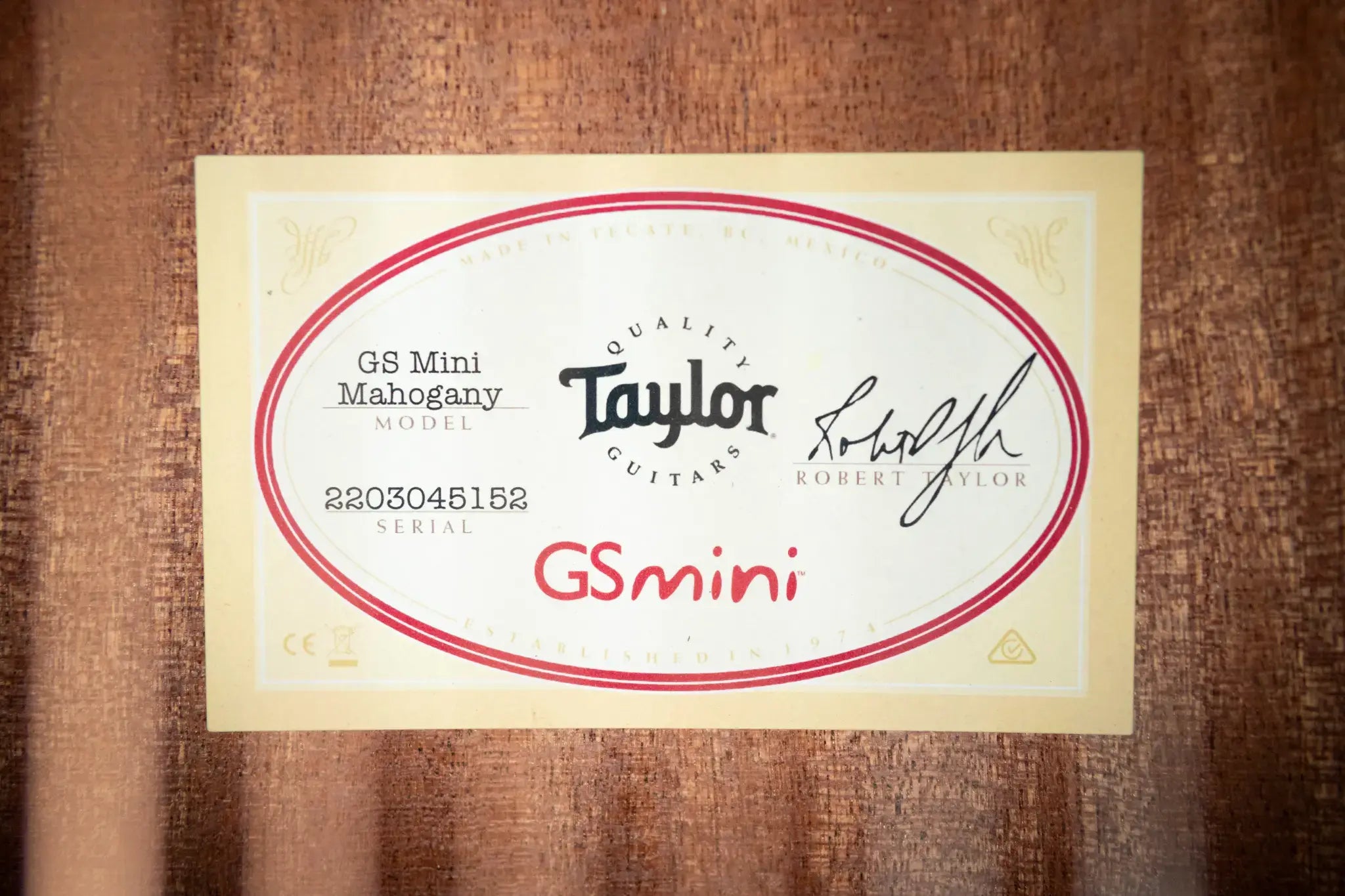 Taylor GS Mini Mahogany Acoustic Guitar with GS Mini Bag