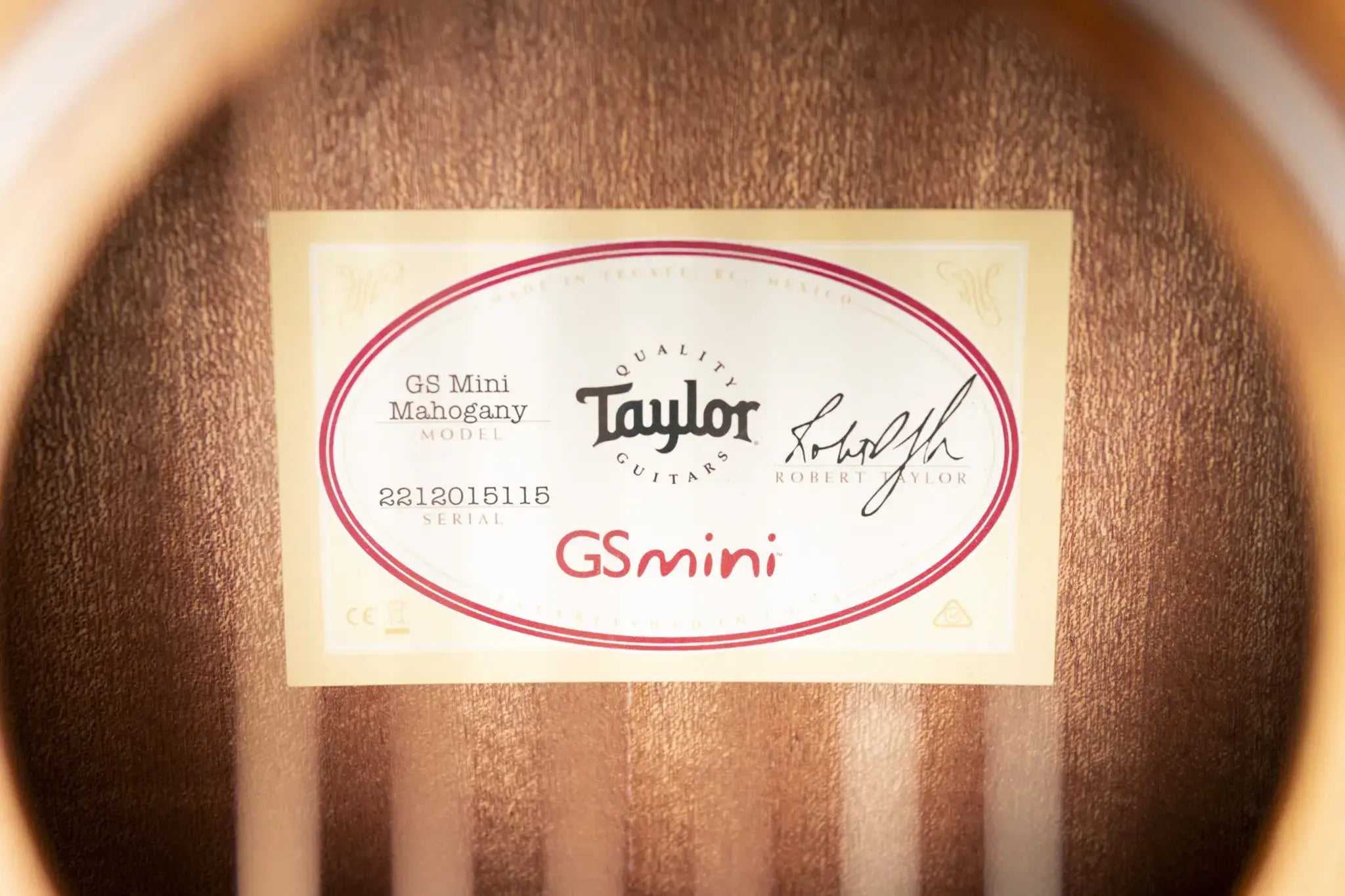 Taylor GS Mini Mahogany Acoustic Guitar with Gig Bag