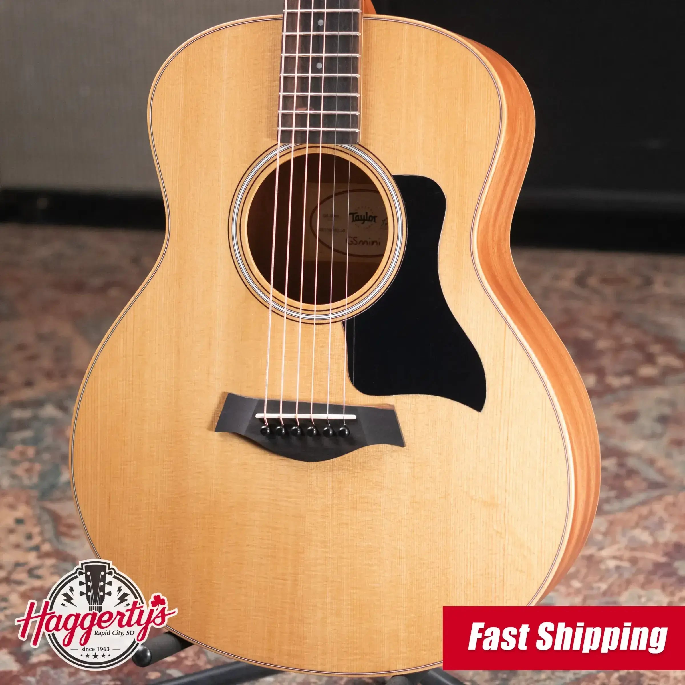 Taylor GS Mini Sapele Acoustic Guitar with GS Mini Hard Bag