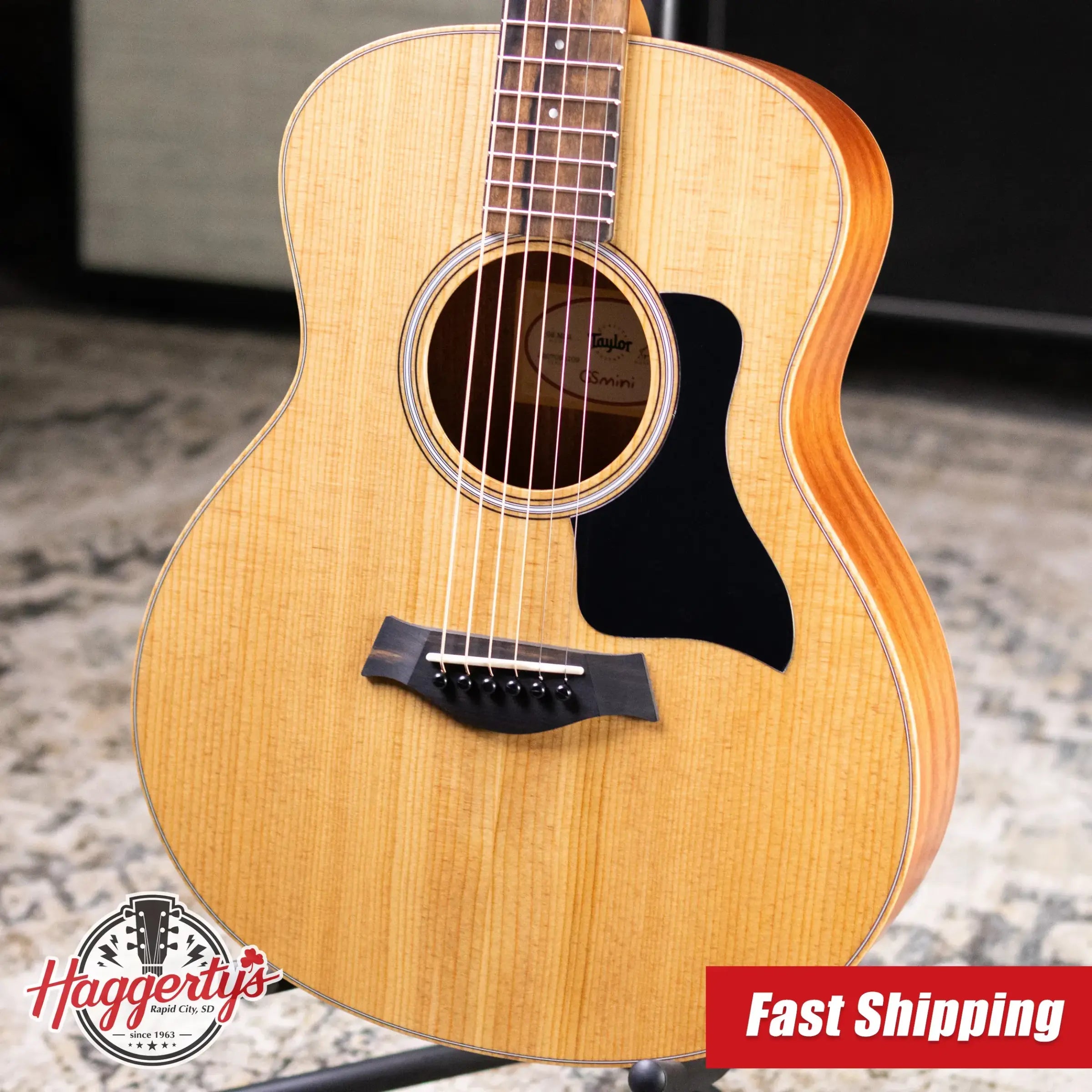 Taylor GS Mini Sapele Acoustic Guitar with GS Mini Hard Bag