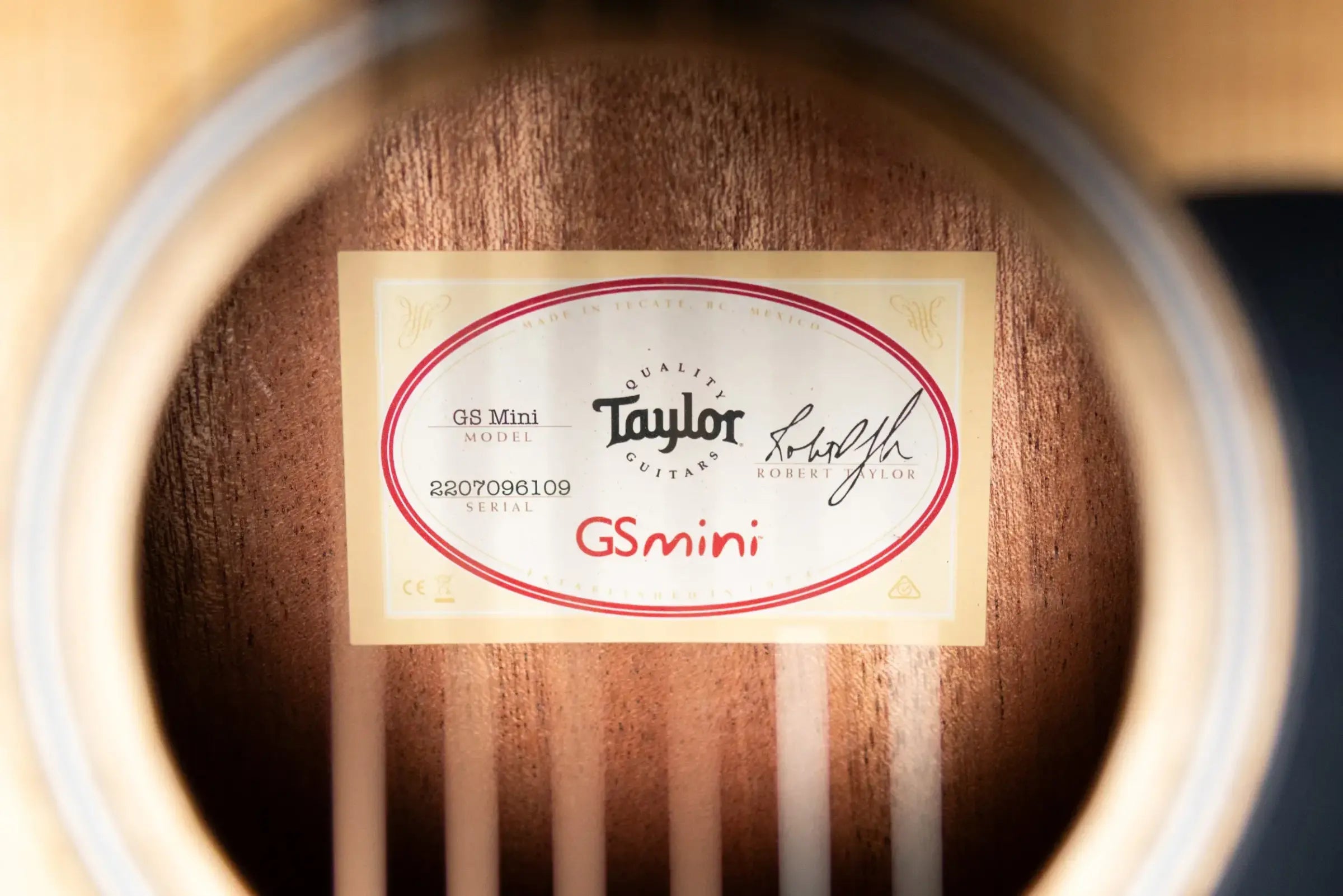 Taylor GS Mini Sapele Acoustic Guitar with GS Mini Hard Bag