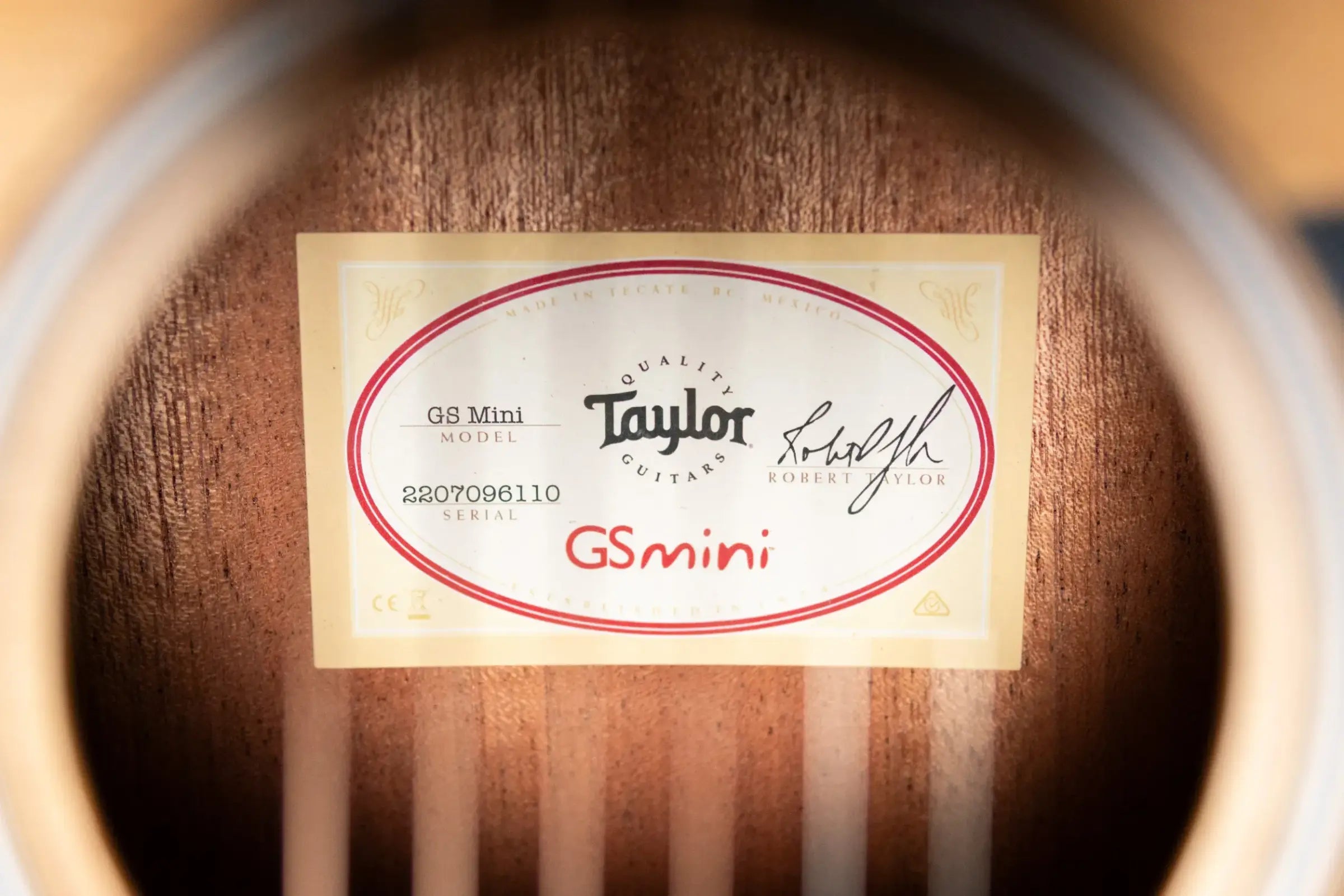 Taylor GS Mini Sapele Acoustic Guitar with GS Mini Hard Bag