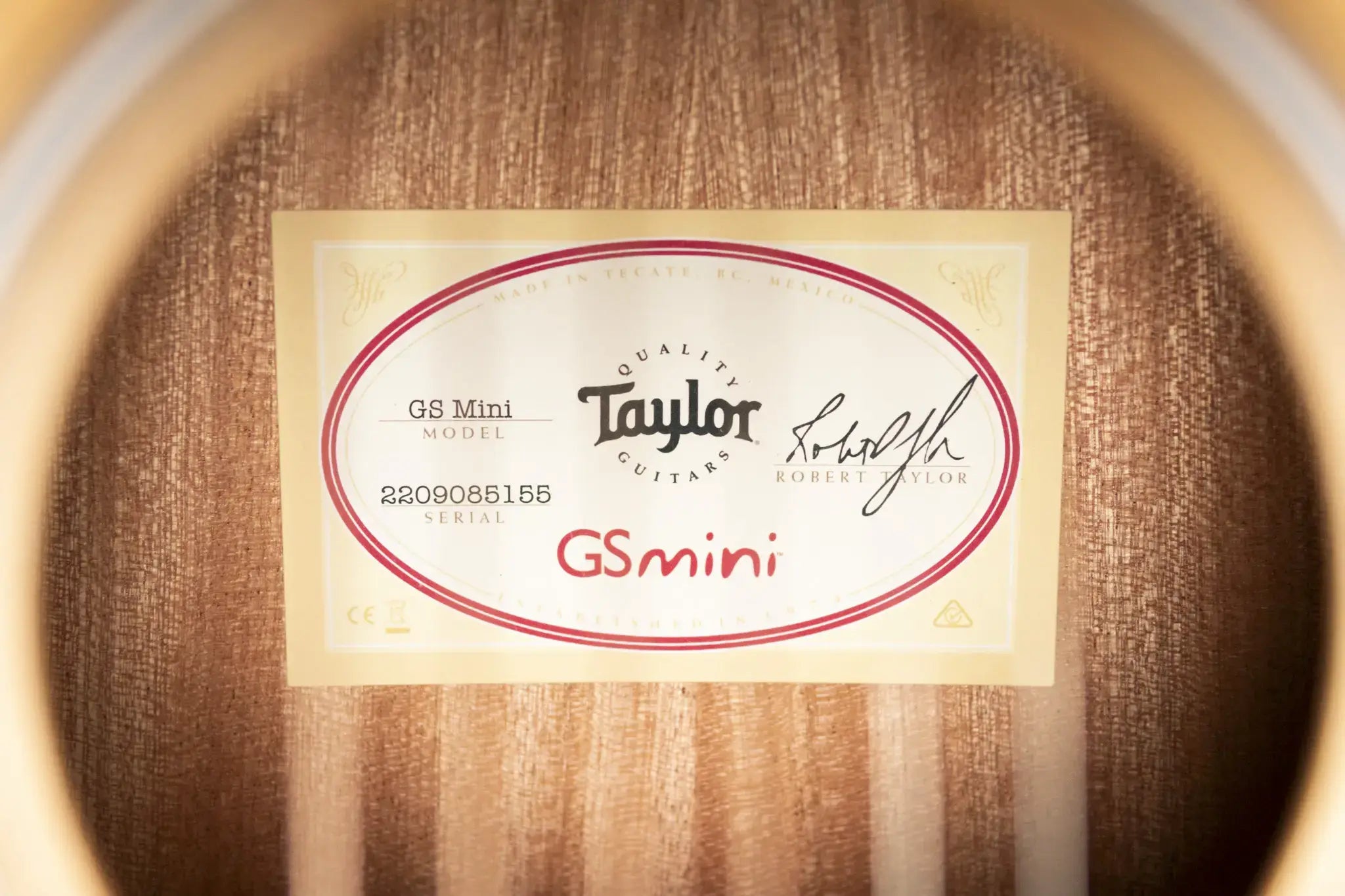 Taylor GS Mini Sapele Acoustic Guitar with Gig Bag