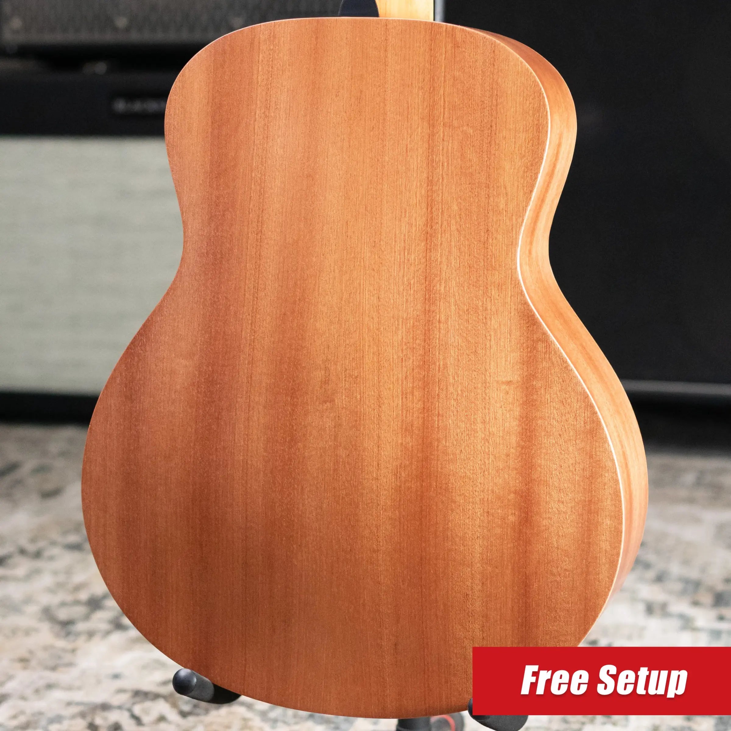 Taylor GS Mini Sapele Acoustic Guitar with Tan Structured Gig Bag
