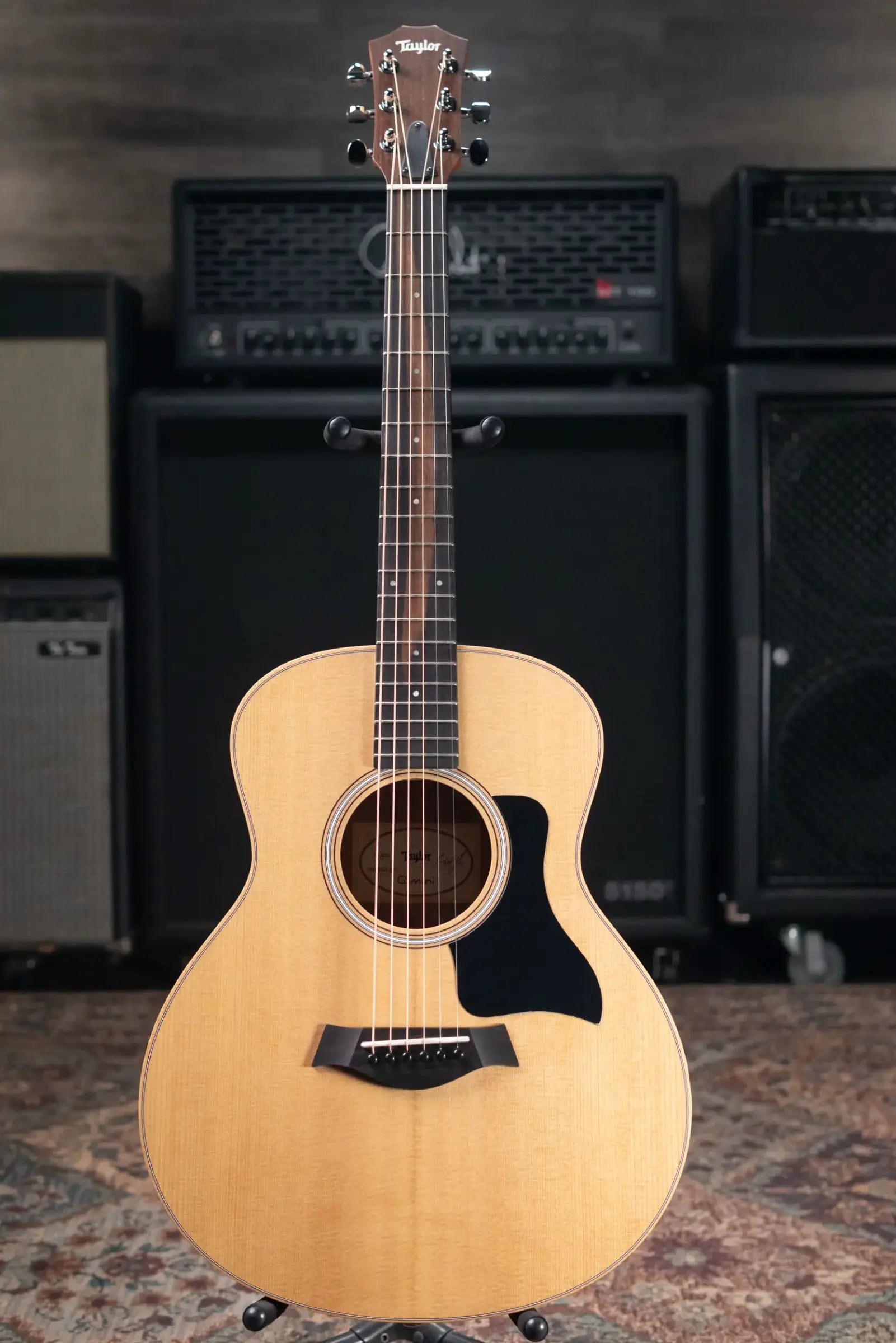 Taylor GS Mini Sapele Acoustic Guitar with Tan Structured Gig Bag - Floor Model Demo