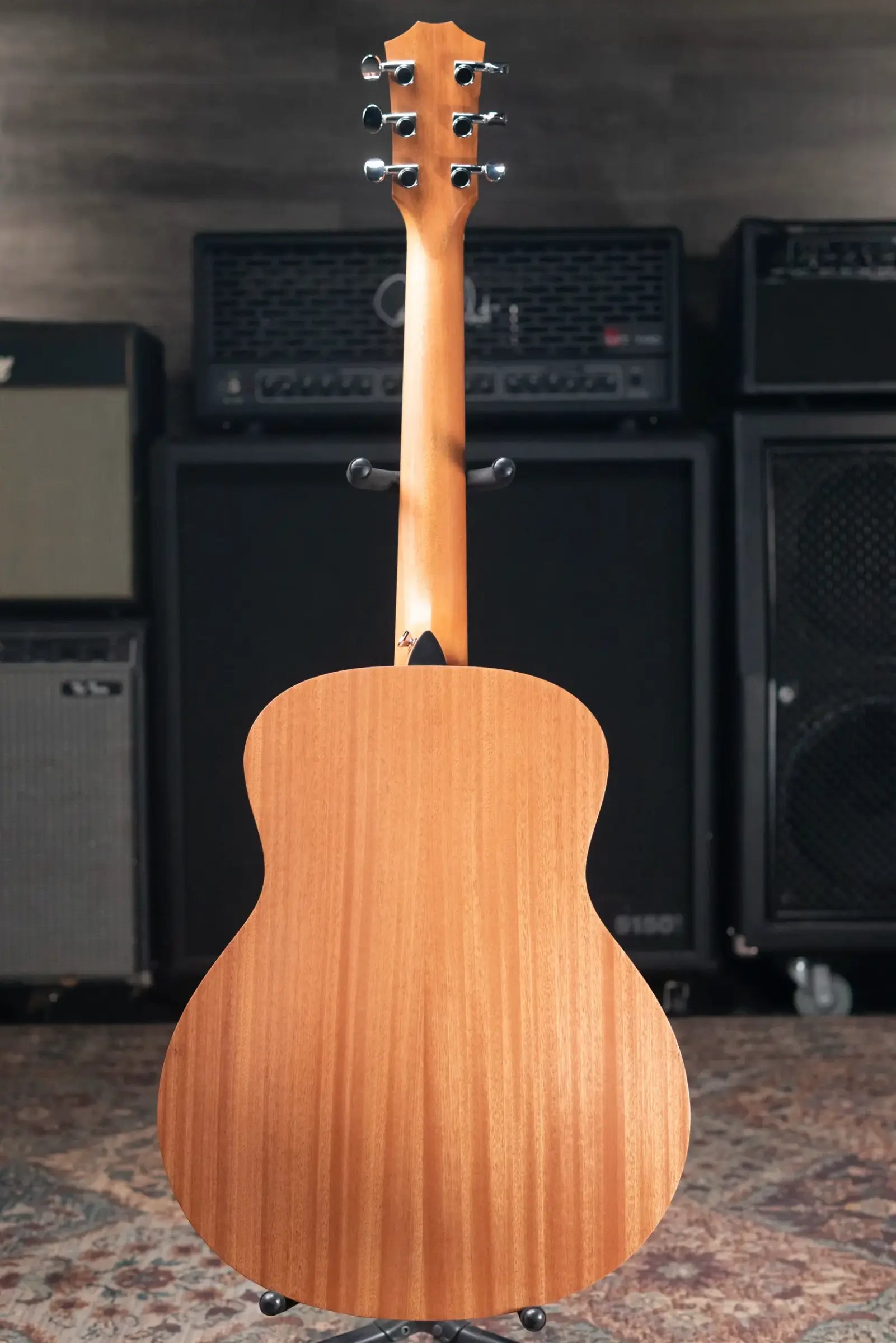 Taylor GS Mini Sapele Acoustic Guitar with Tan Structured Gig Bag - Floor Model Demo