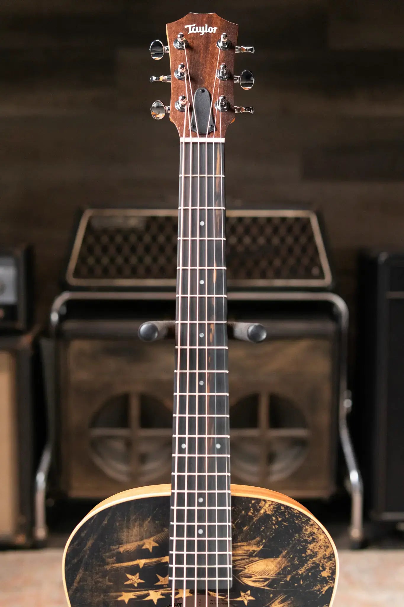Taylor GS Mini Special Edition Guitars 4 Veterans Americana Acoustic Guitar with GS Mini Bag