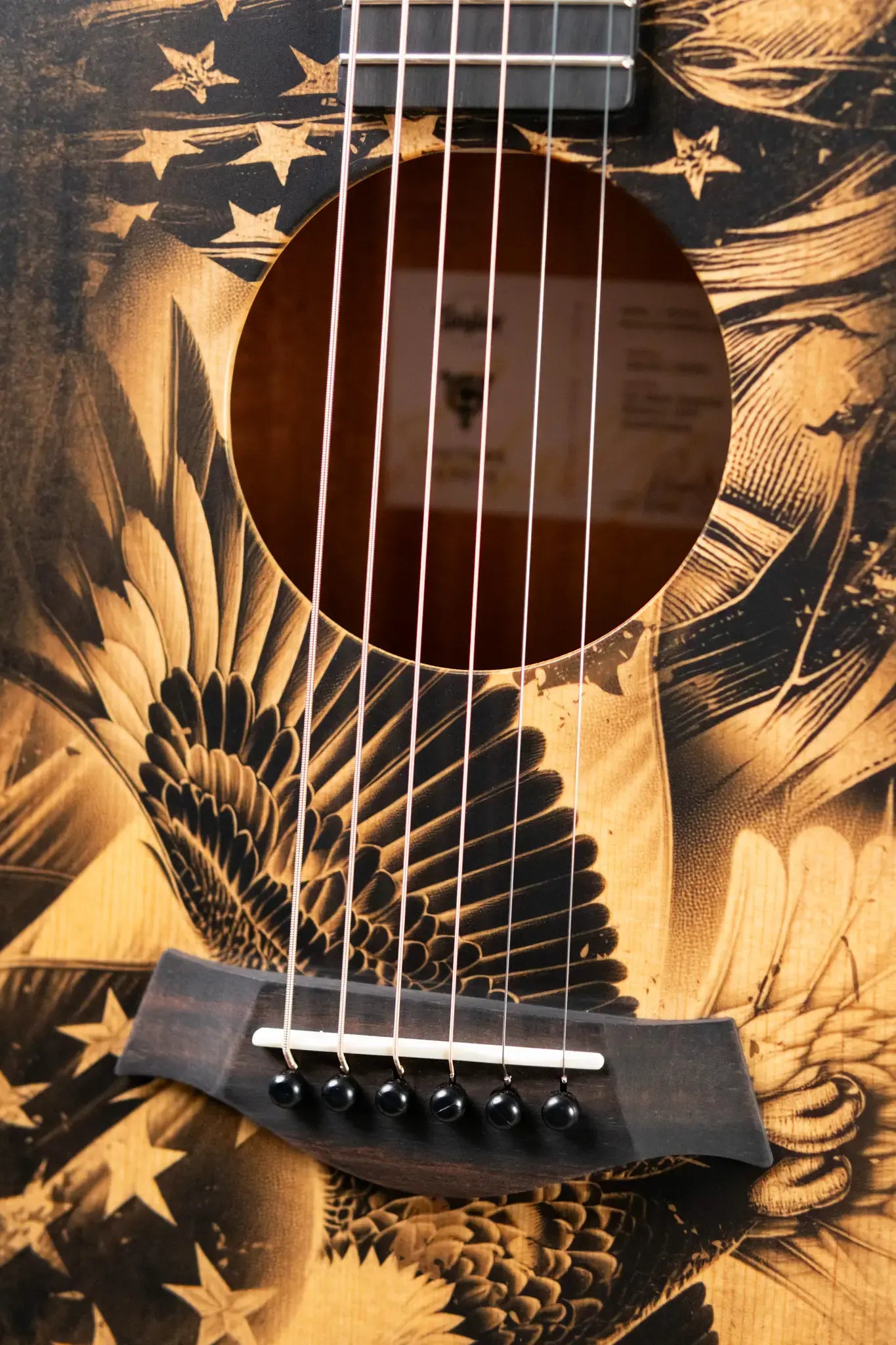 Taylor GS Mini Special Edition Guitars 4 Veterans Americana Acoustic Guitar with GS Mini Bag