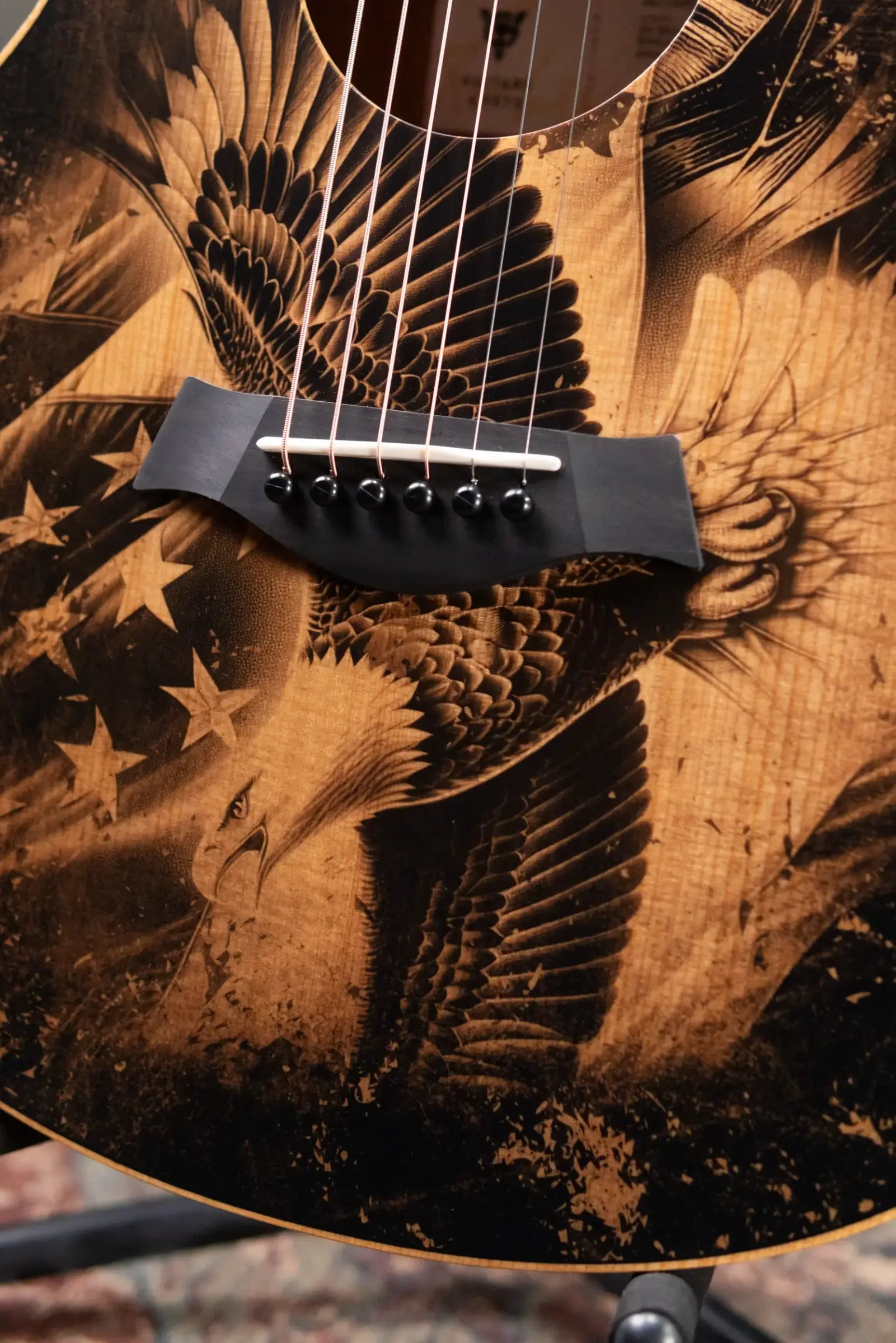 Taylor GS Mini Special Edition Guitars 4 Vets Americana Acoustic Guitar with Gig Bag