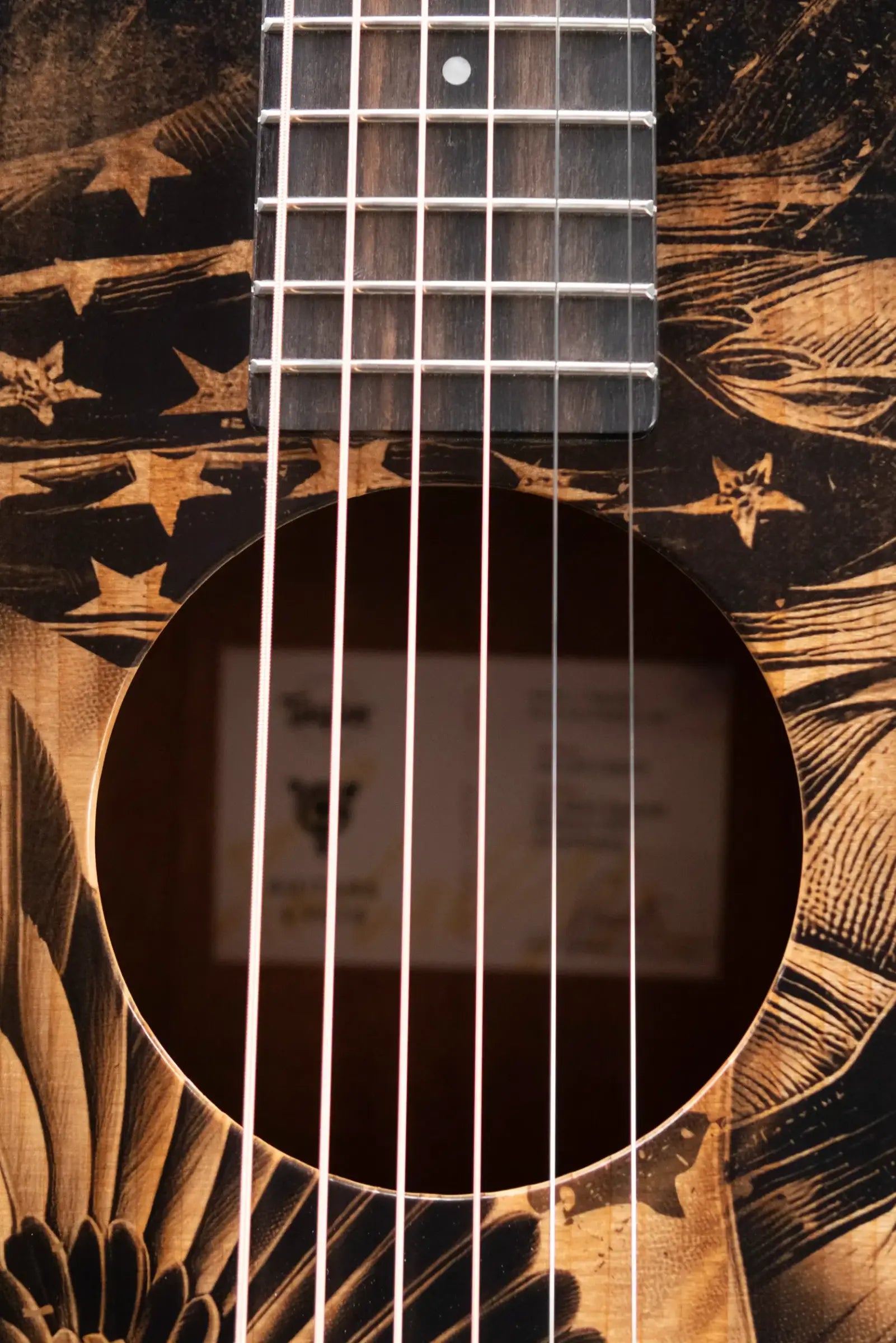 Taylor GS Mini Special Edition Guitars 4 Vets Americana Acoustic Guitar with Gig Bag