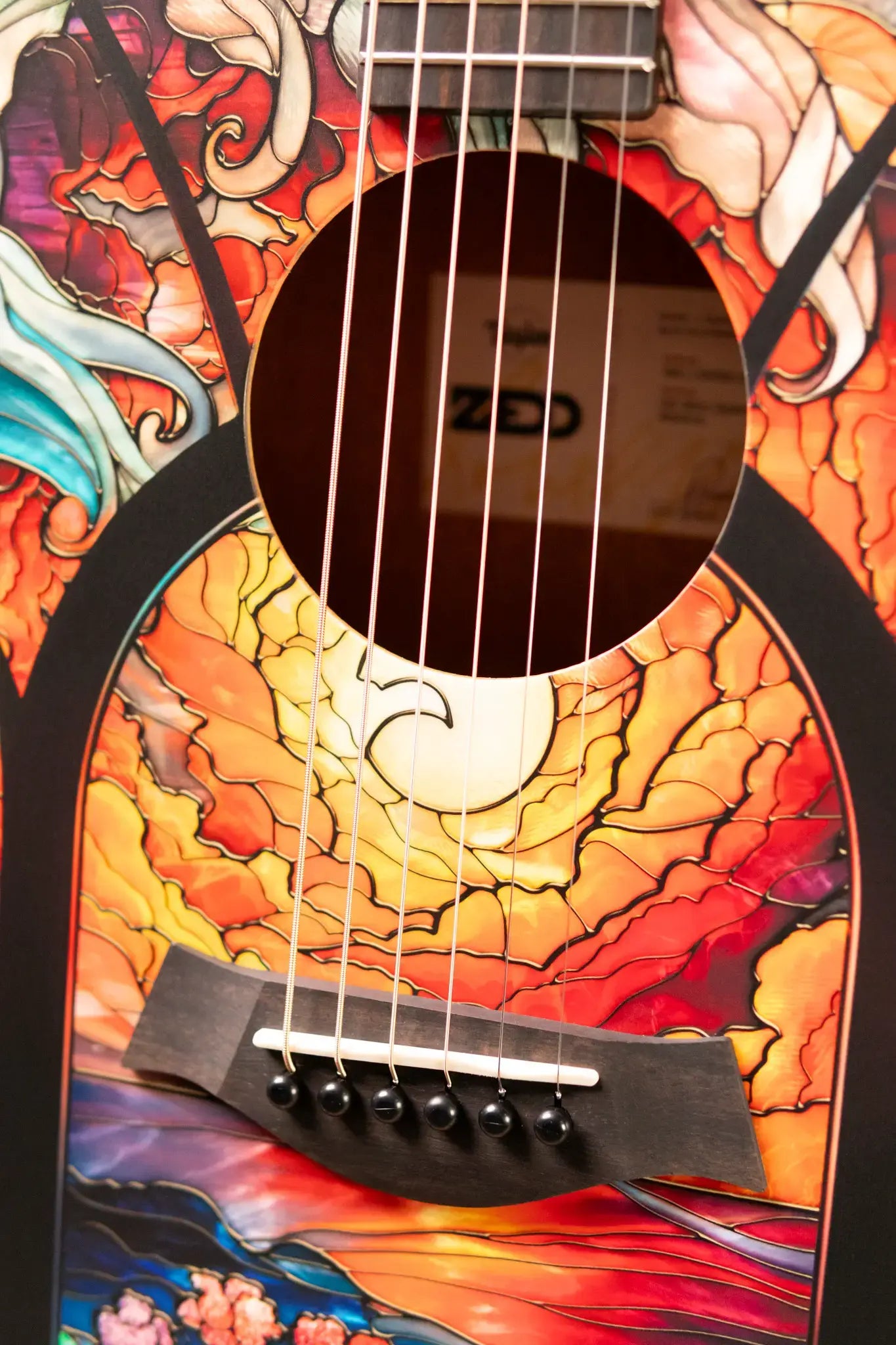 Taylor GS Mini Special Edition ZEDD Acoustic Guitar - Telos with GS Mini Bag