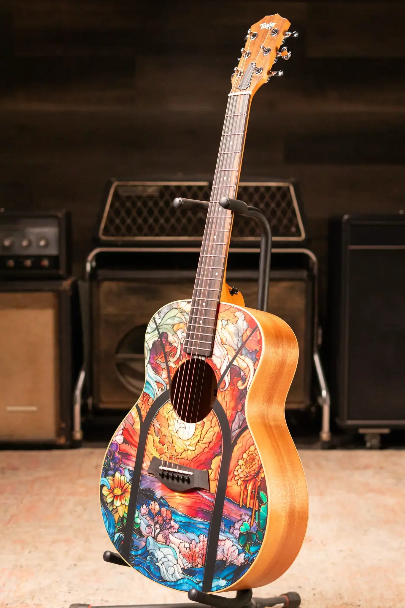 Taylor GS Mini Special Edition ZEDD Acoustic Guitar - Telos with GS Mini Bag