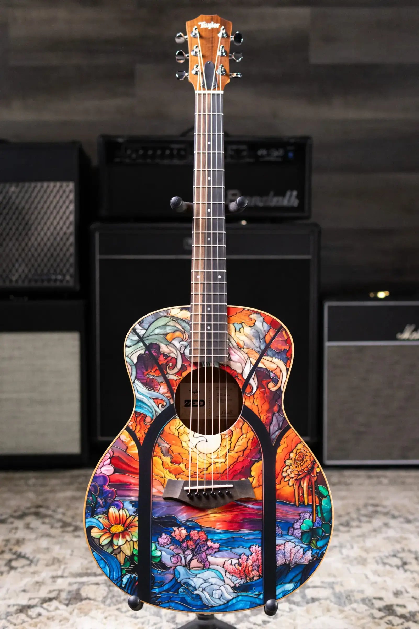 Taylor GS Mini Special Edition ZEDD Acoustic Guitar - Telos with GS Mini Bag