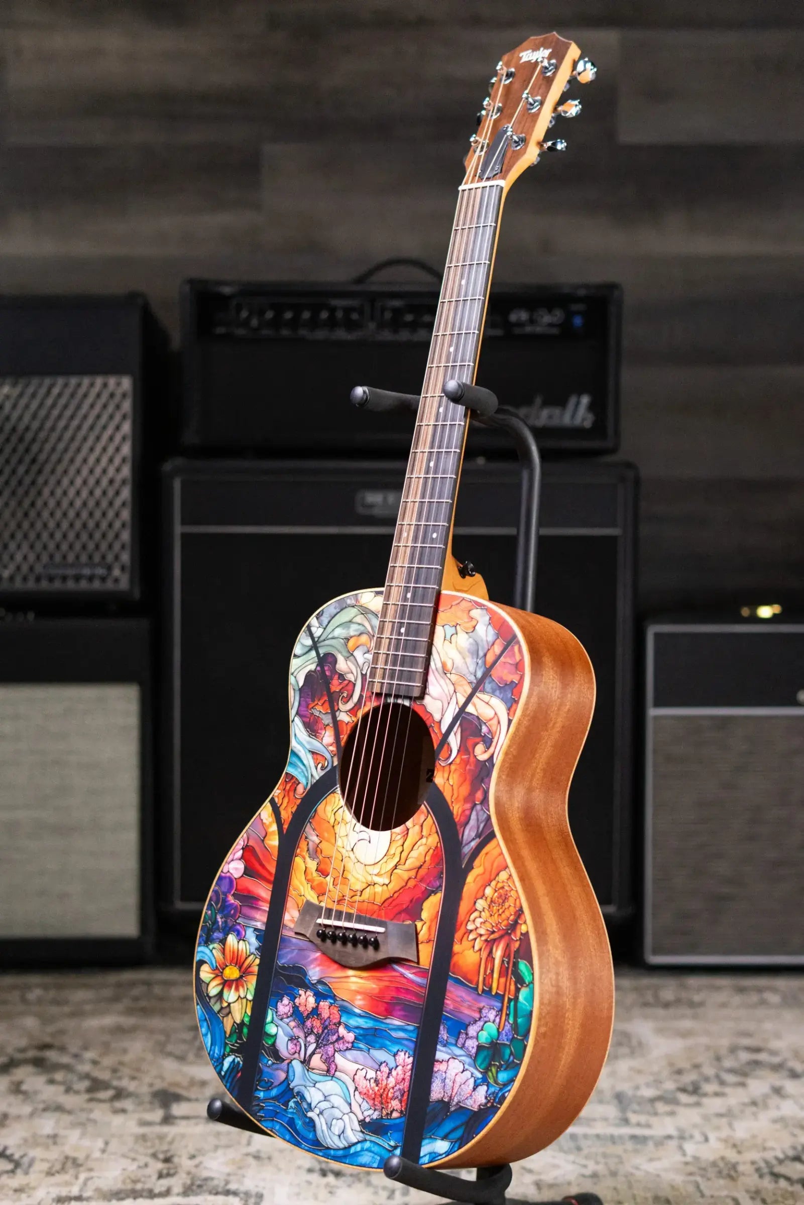 Taylor GS Mini Special Edition ZEDD Acoustic Guitar - Telos with GS Mini Bag
