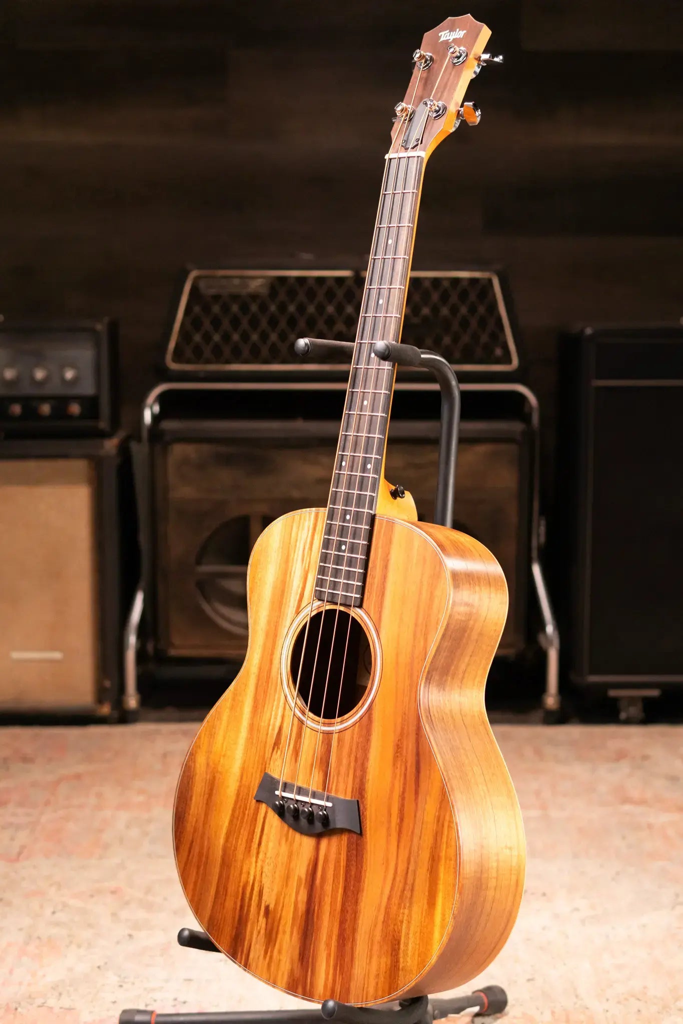 Taylor GS Mini-e Koa Acoustic/Electric Bass with GS Mini Bag