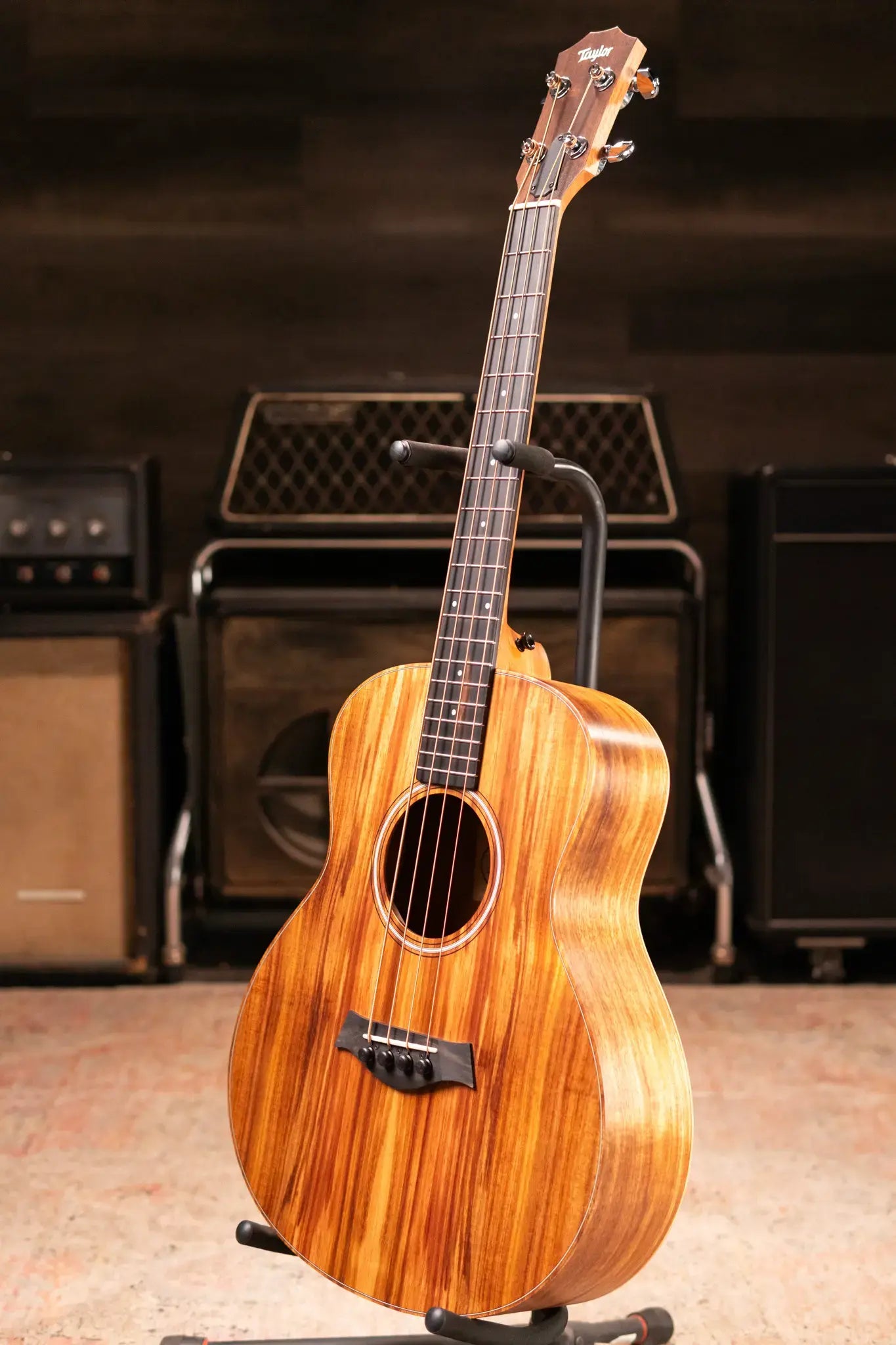 Taylor GS Mini-e Koa Acoustic/Electric Bass with GS Mini Bag