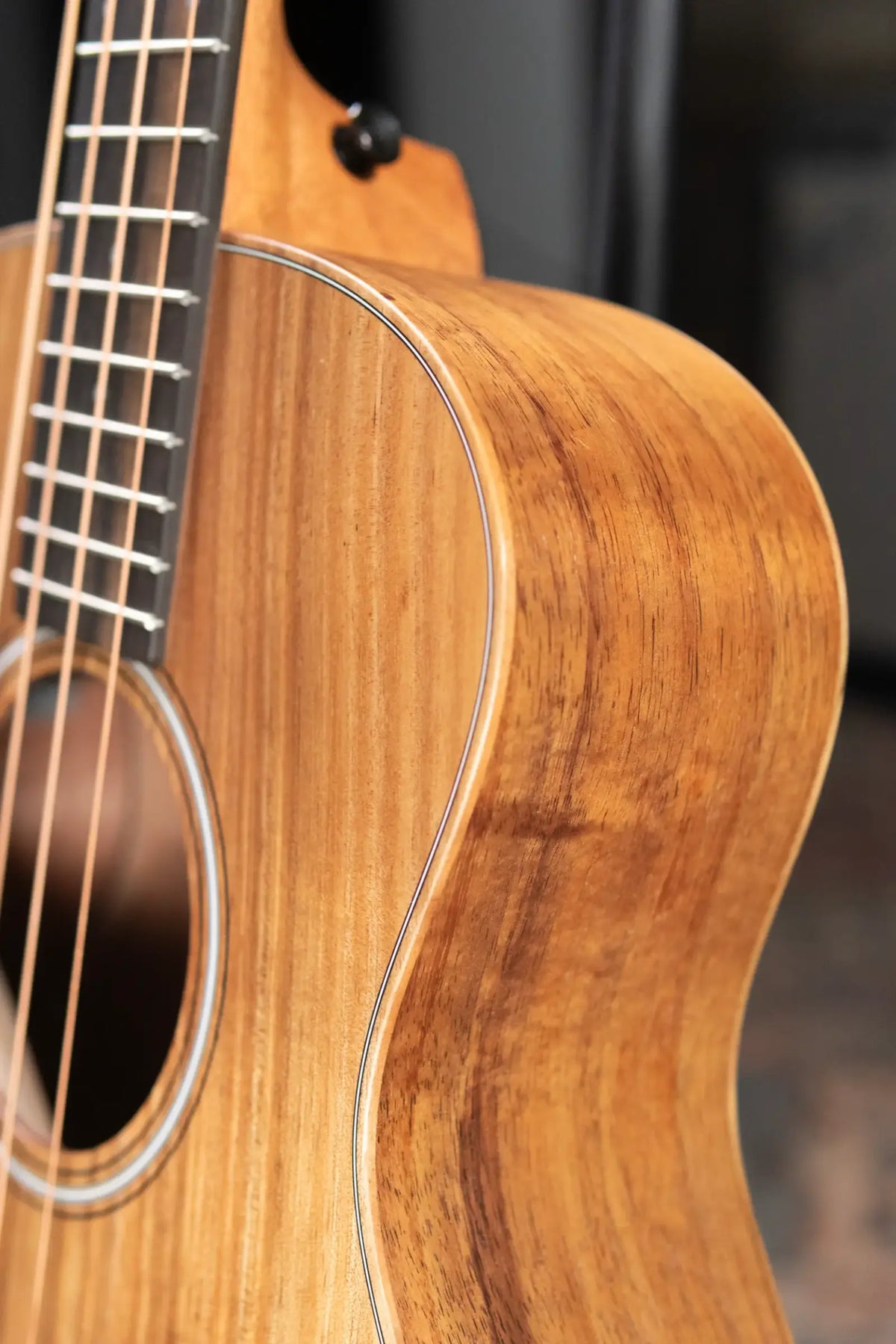 Taylor GS Mini-e Koa Acoustic/Electric Bass with GS Mini Bag - Demo