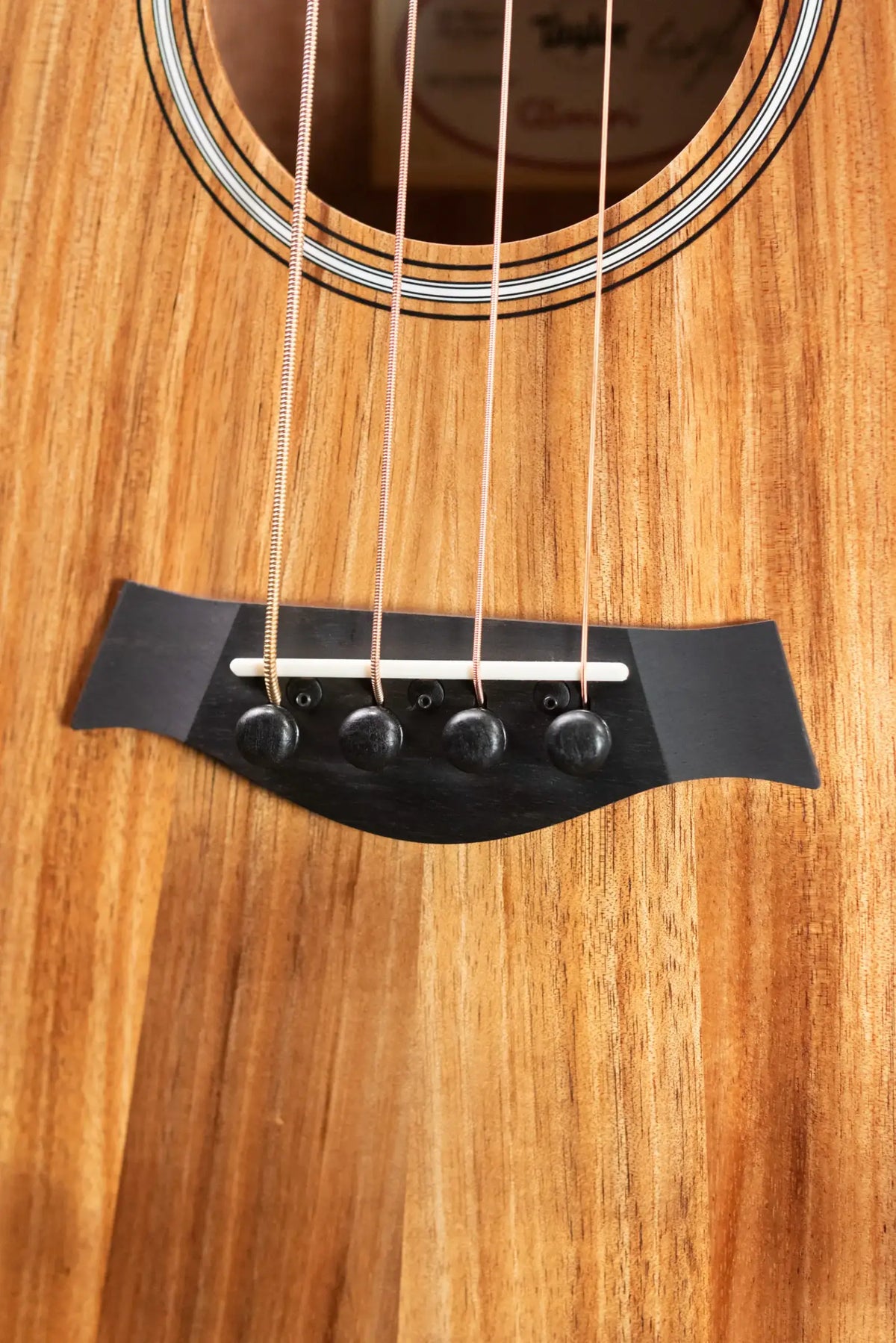 Taylor GS Mini-e Koa Acoustic/Electric Bass with GS Mini Bag - Demo