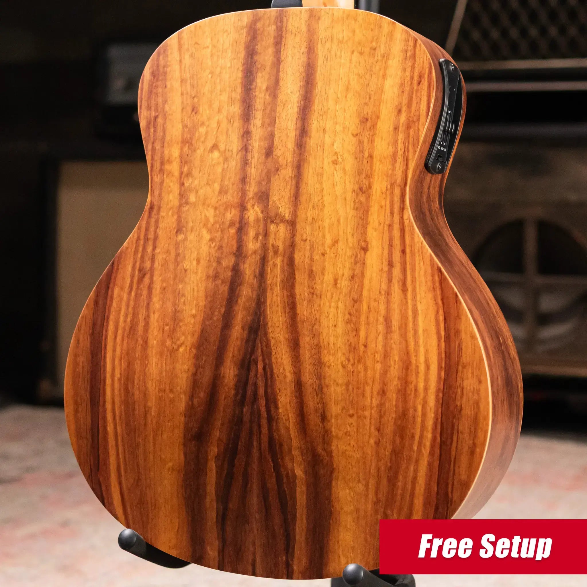 Taylor GS Mini-e Koa Acoustic/Electric Bass with Gig Bag