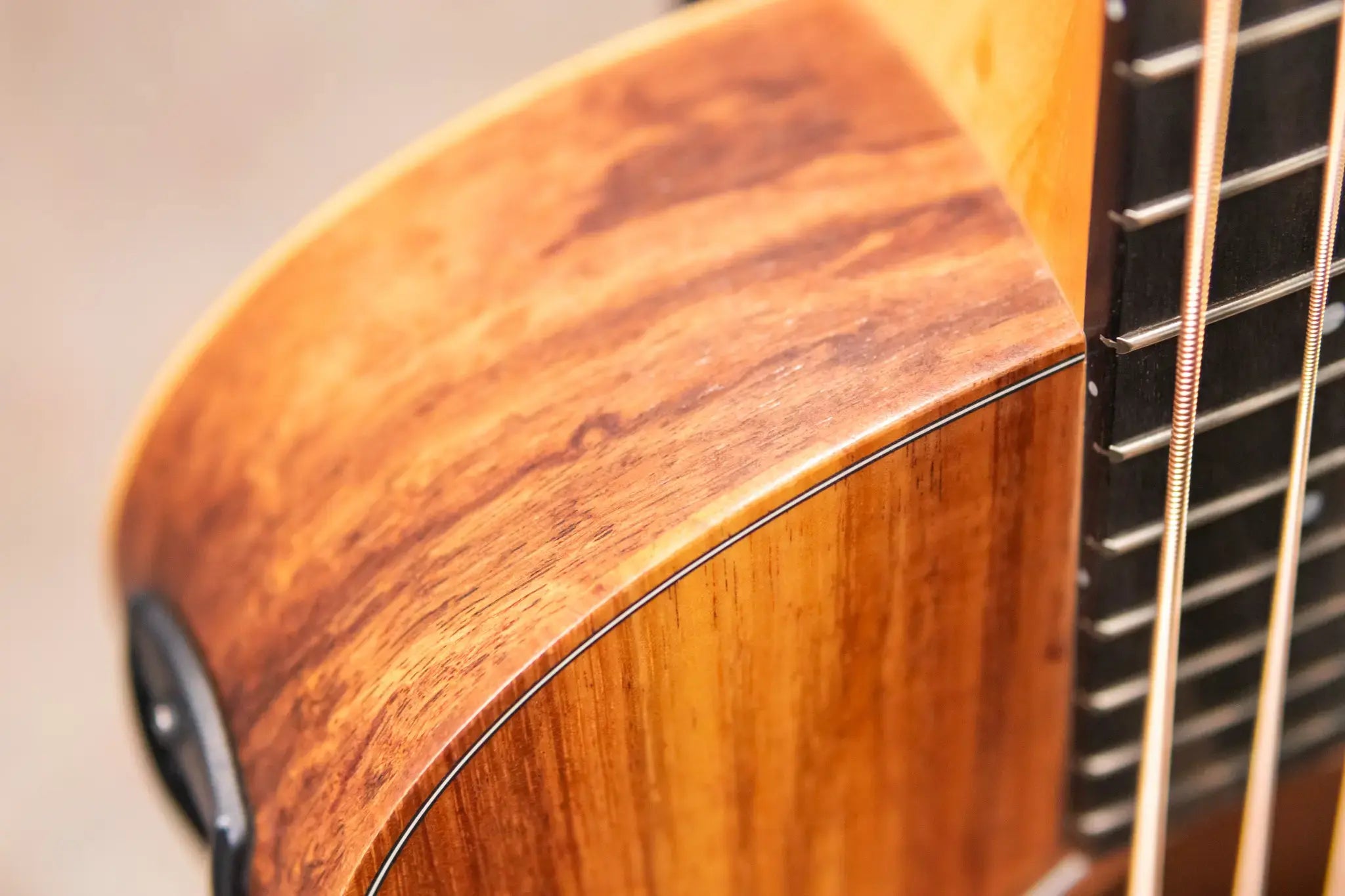 Taylor GS Mini-e Koa Acoustic/Electric Bass with Gig Bag