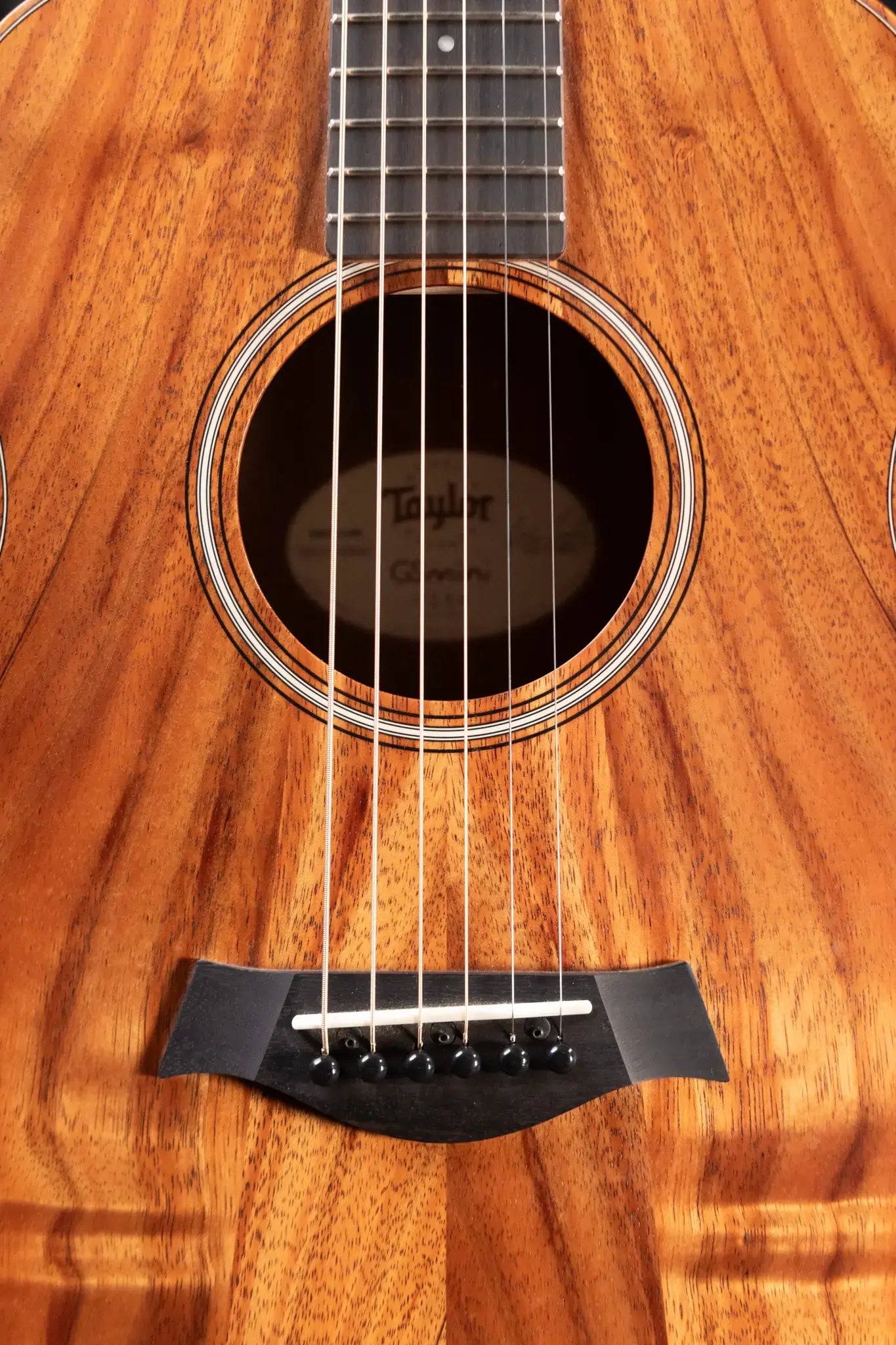 Taylor GS Mini-e Koa Acoustic/Electric Guitar with Gig Bag - Used