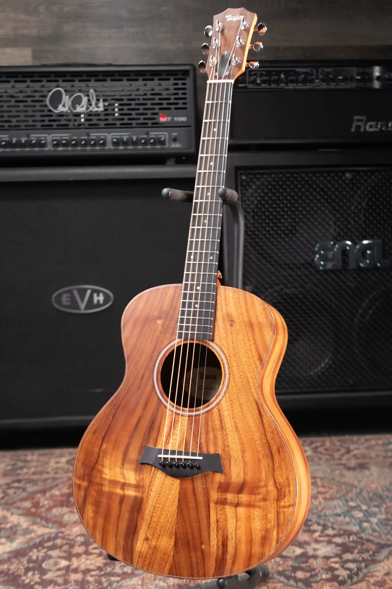 Taylor GS Mini-e Koa Acoustic/Electric Guitar with Gig Bag - Used