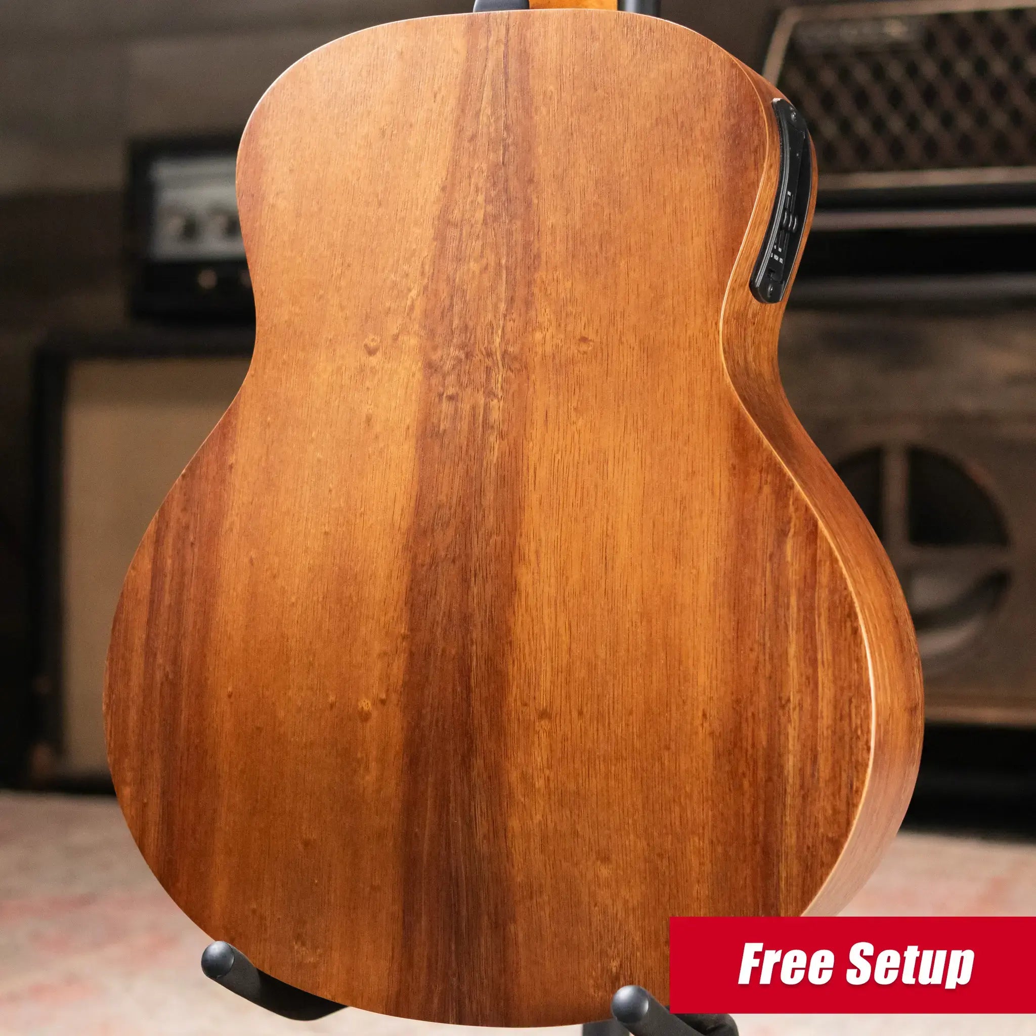 Taylor GS Mini-e Koa Acoustic-Electric Guitar with Structured Gig Bag