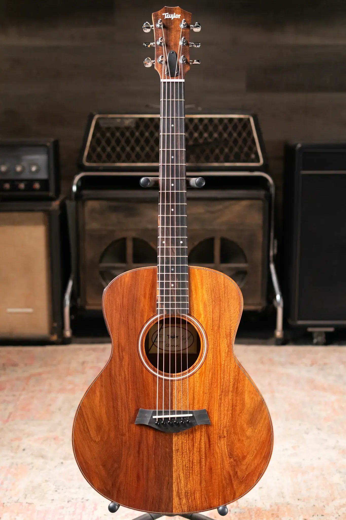 Taylor GS Mini-e Koa Acoustic-Electric Guitar with Structured Gig Bag