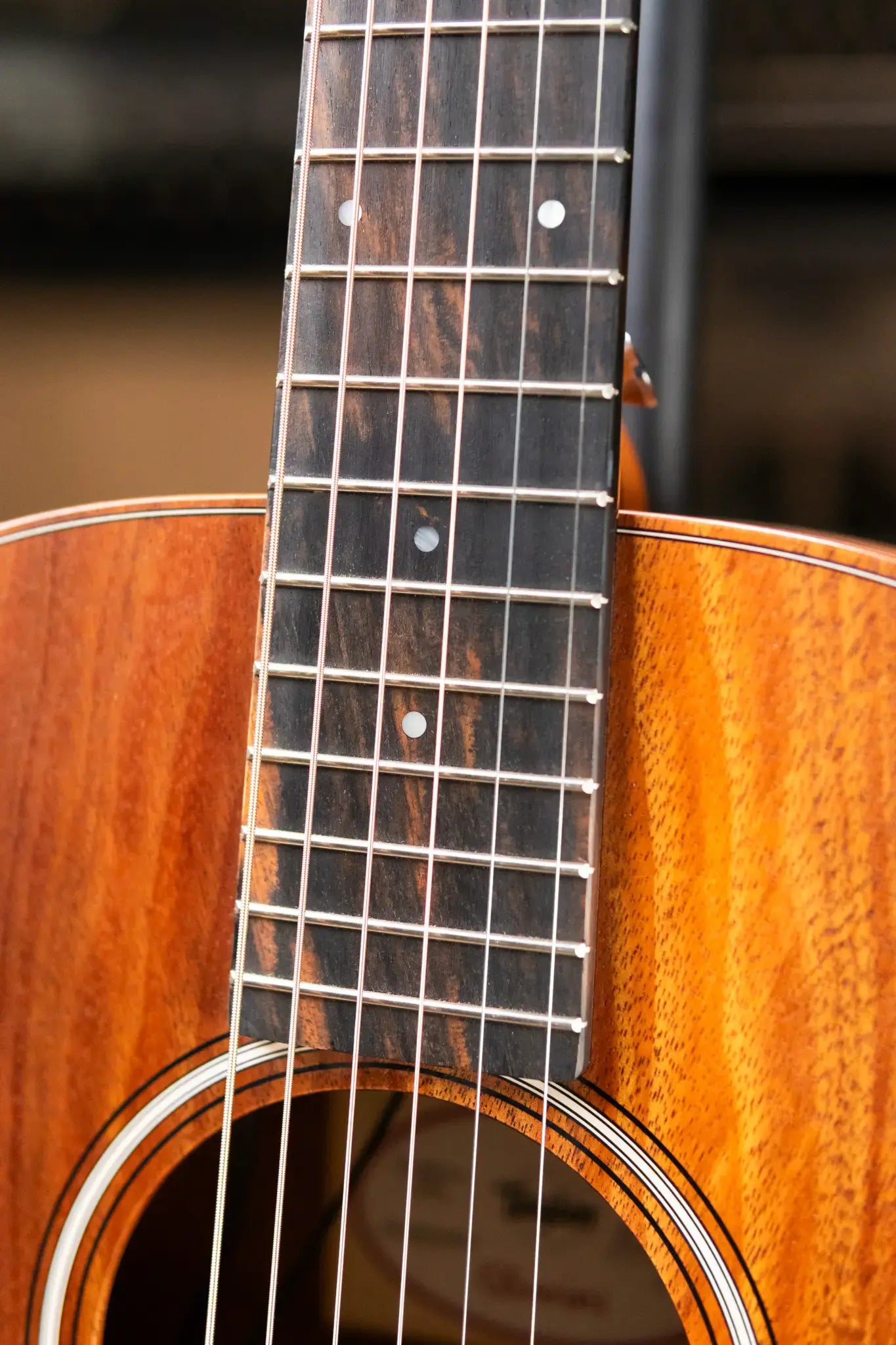 Taylor GS Mini-e Koa Acoustic-Electric Guitar with Structured Gig Bag