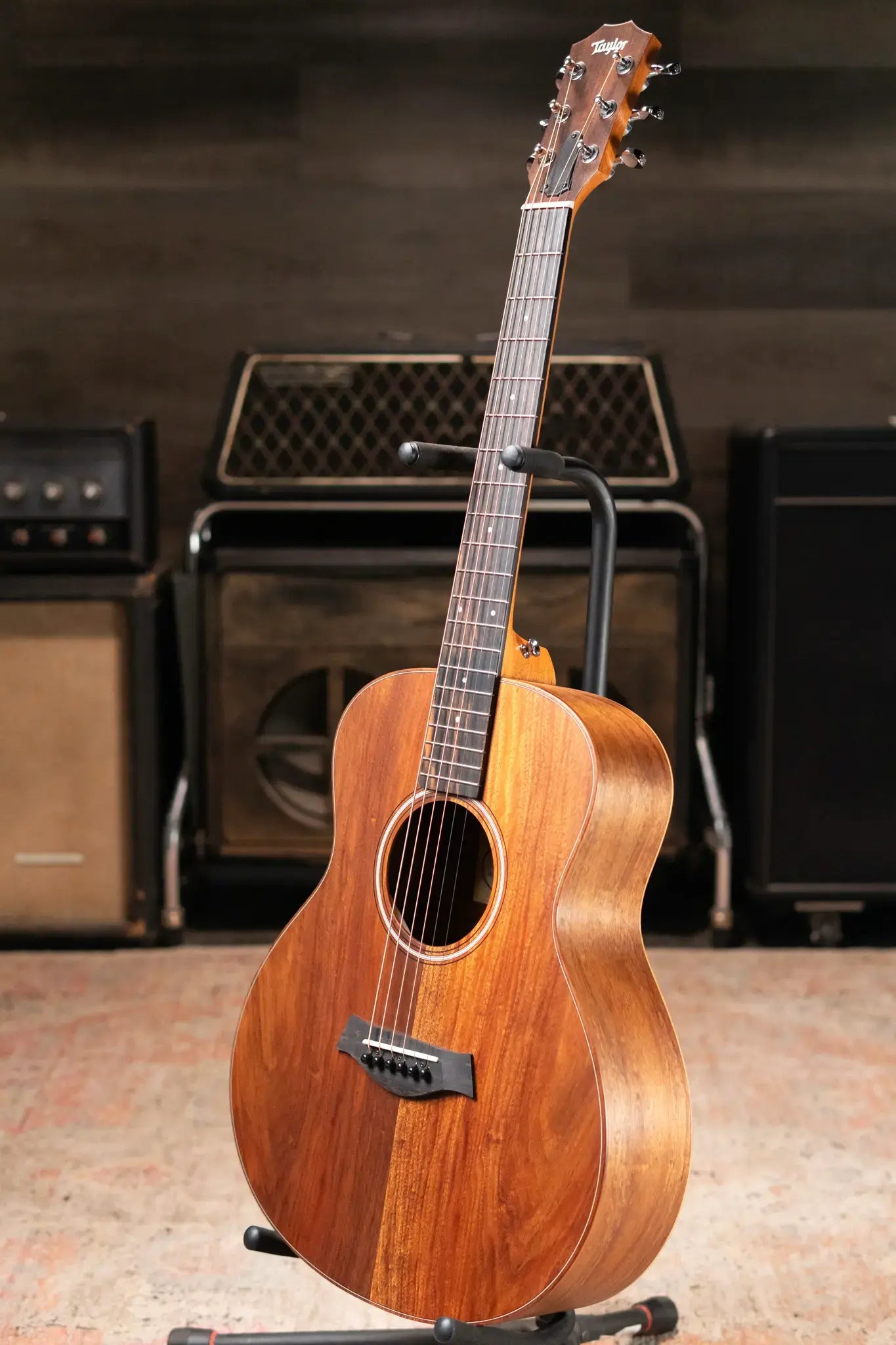 Taylor GS Mini-e Koa Acoustic-Electric Guitar with Structured Gig Bag