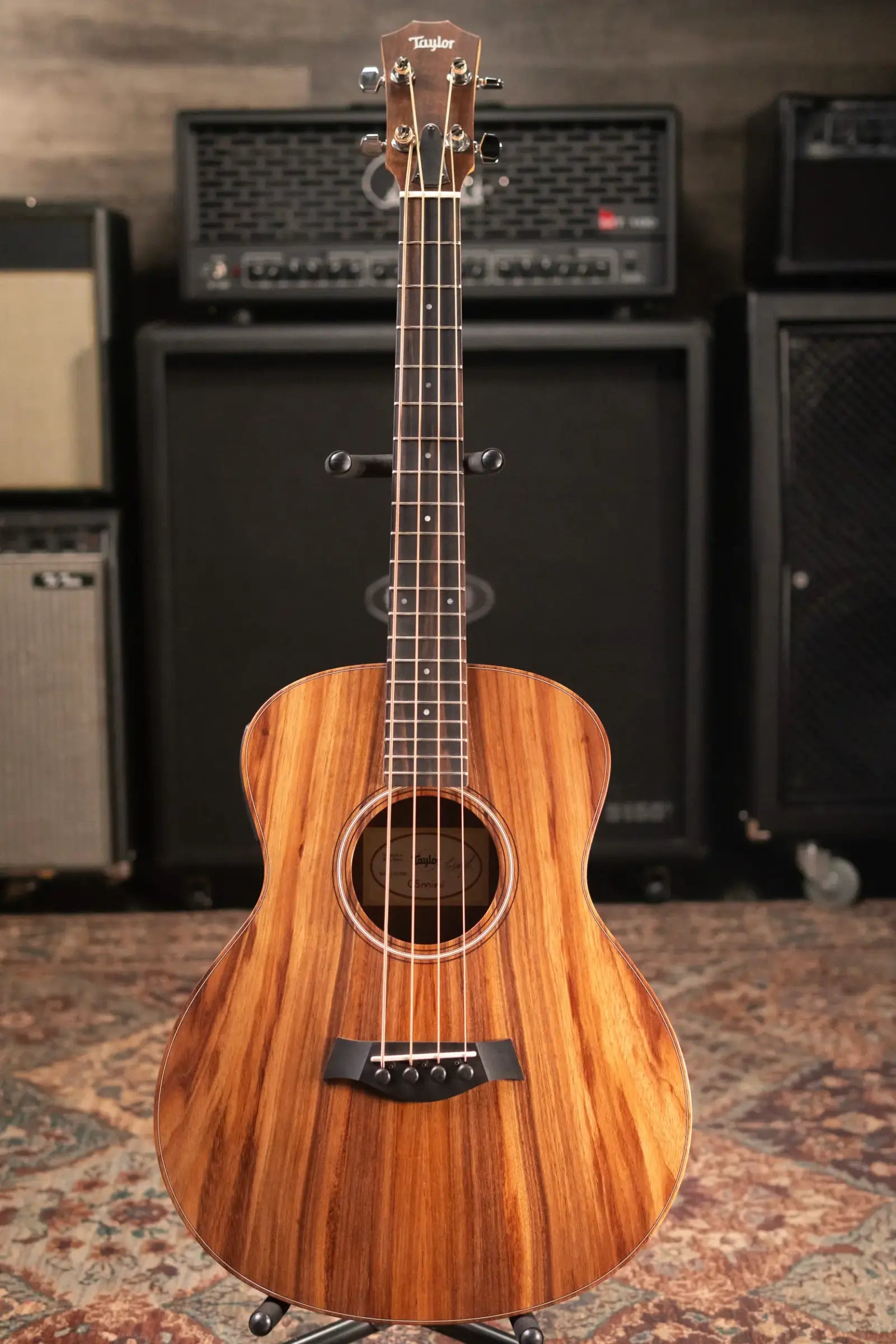 Taylor GS Mini-e Koa Bass Acoustic/Electric Guitar with GS Mini Bag - Factory Used