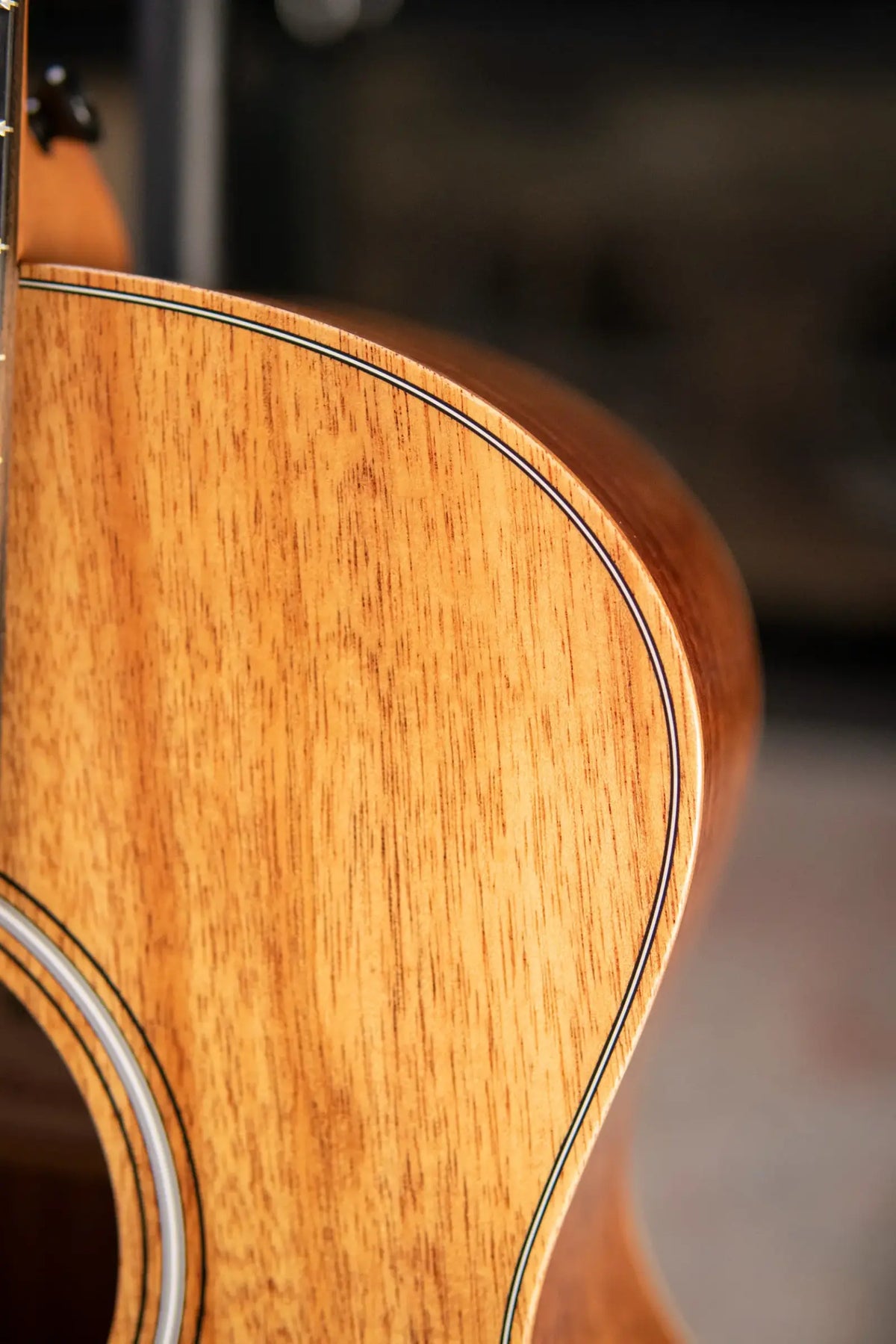 Taylor GS Mini-e Koa Acoustic/Electric Bass with GS Mini Hard Bag