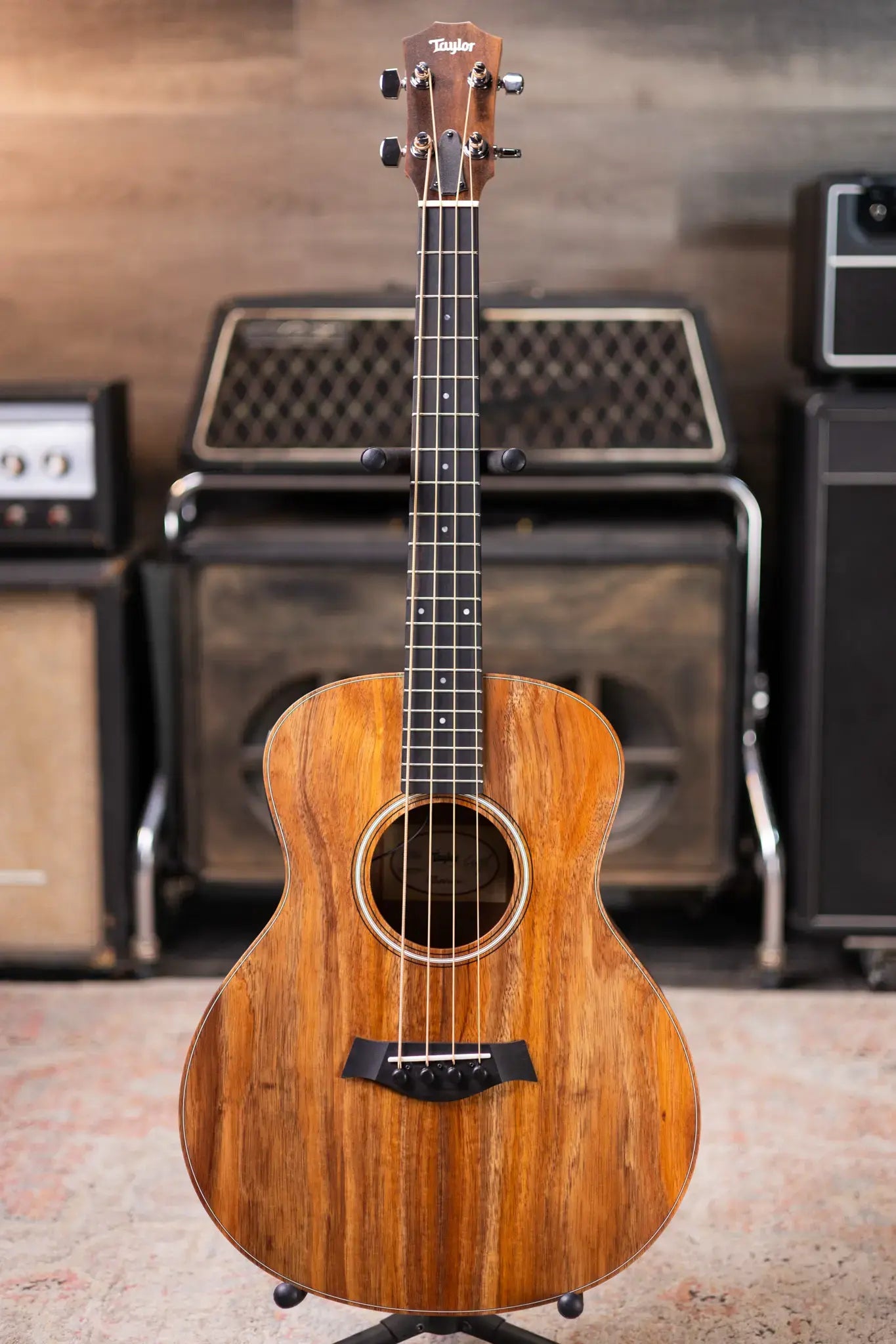 Taylor GS Mini-e Koa Bass with GS Mini Bag